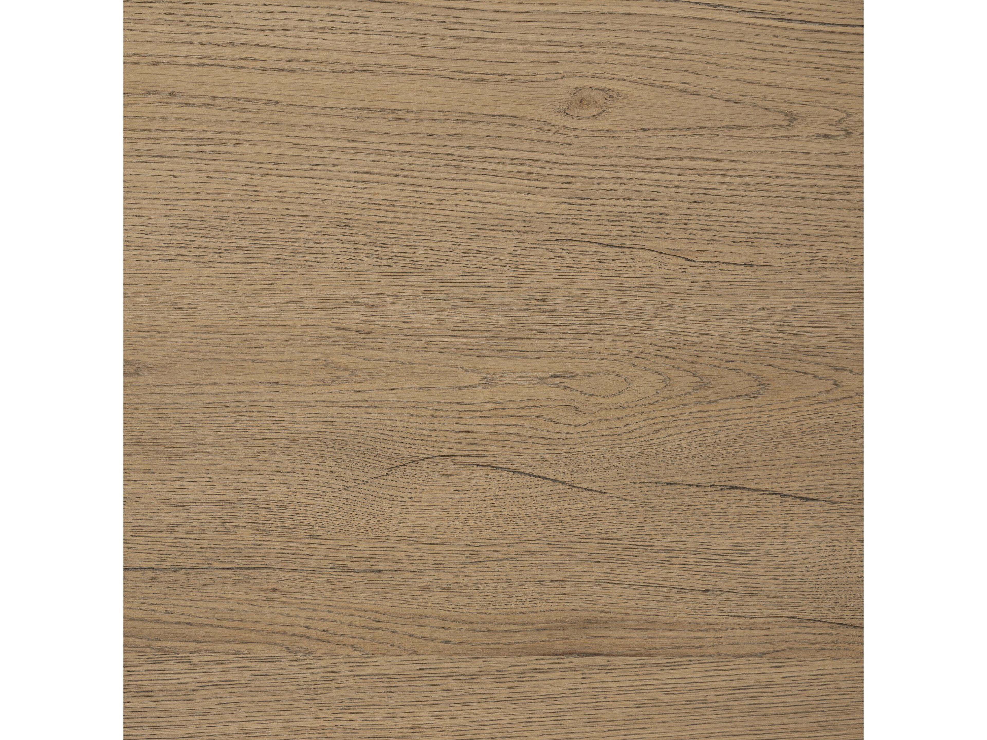 Four Hands Haiden Rectangular Wood Rubbed Light Oak Veneer End Table