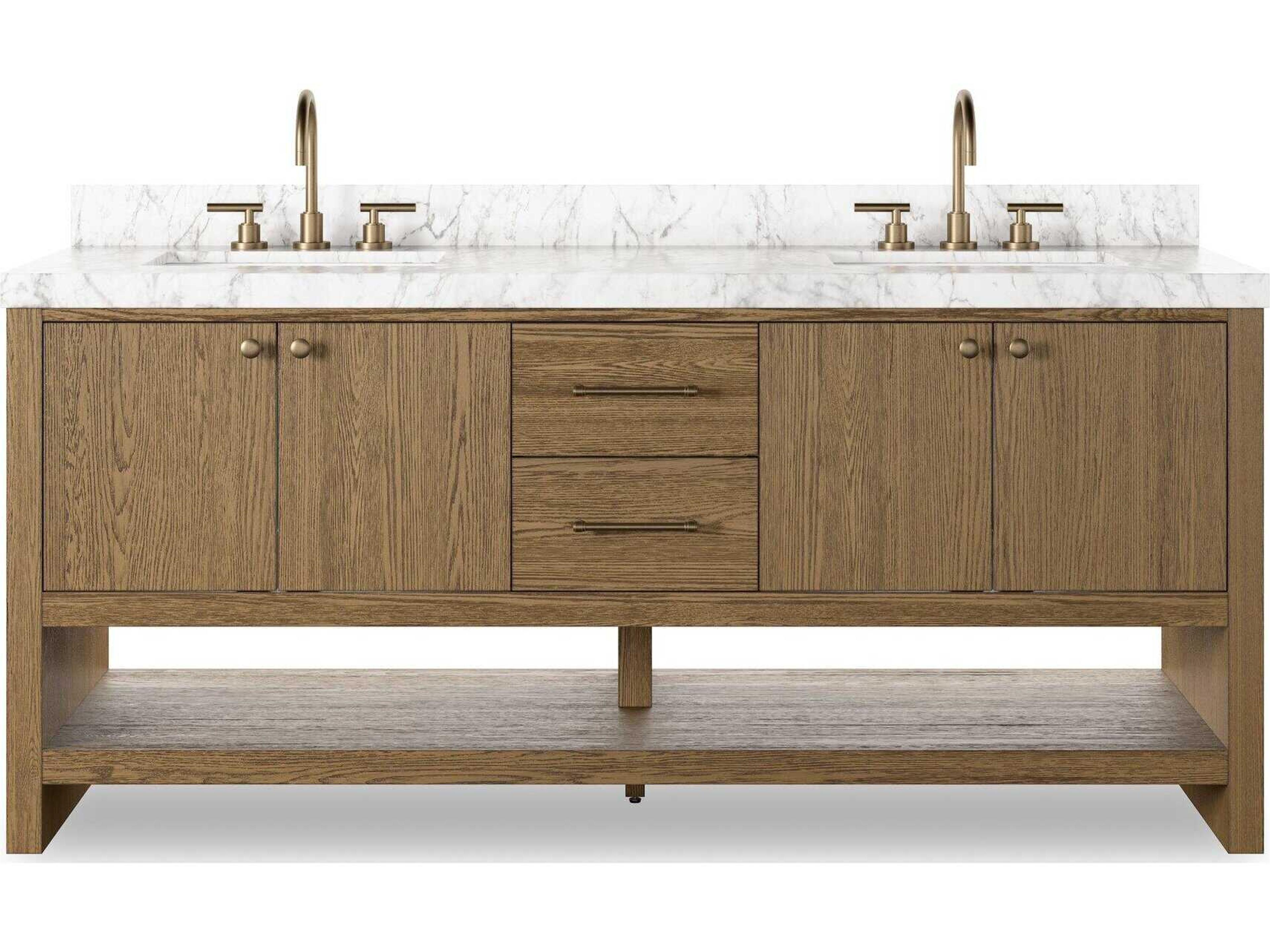 Four Hands Anthem Washed Natural Veneer Double Vanity