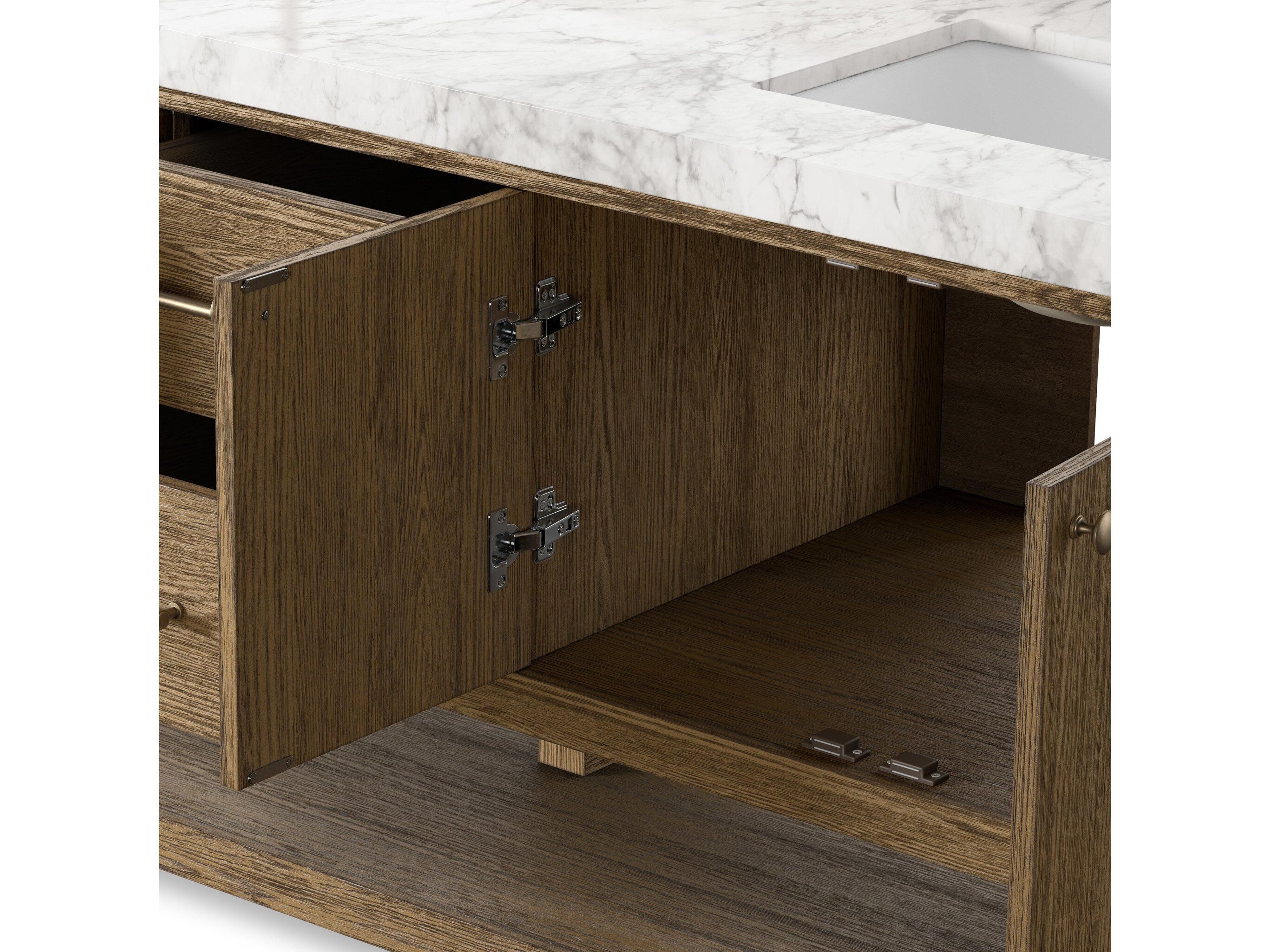 Four Hands Anthem Washed Natural Veneer Double Vanity