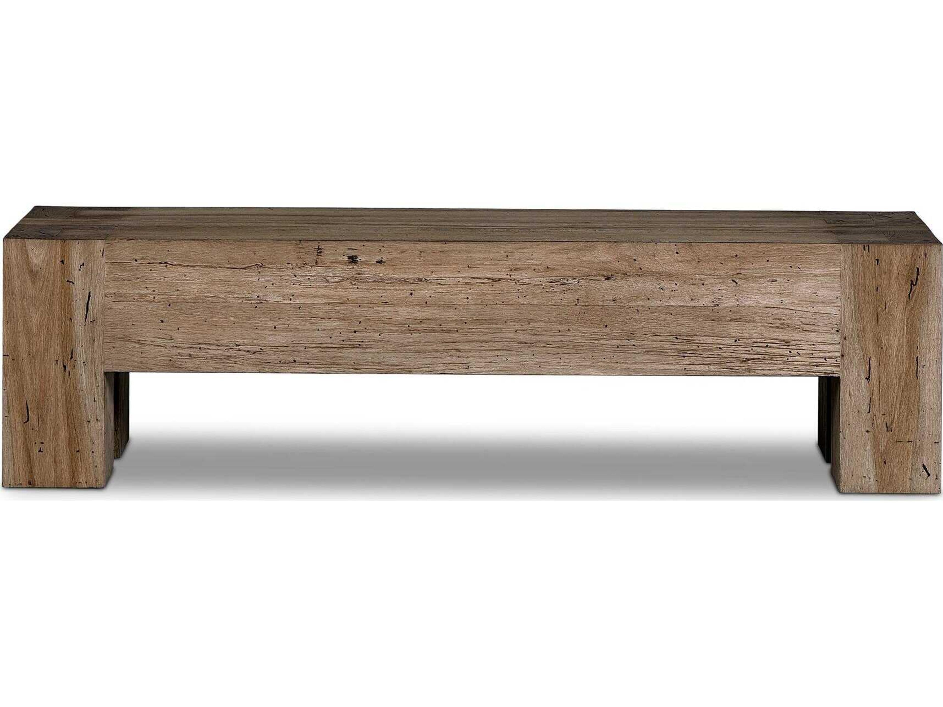Four Hands Wesson Abaso Oak Accent Bench