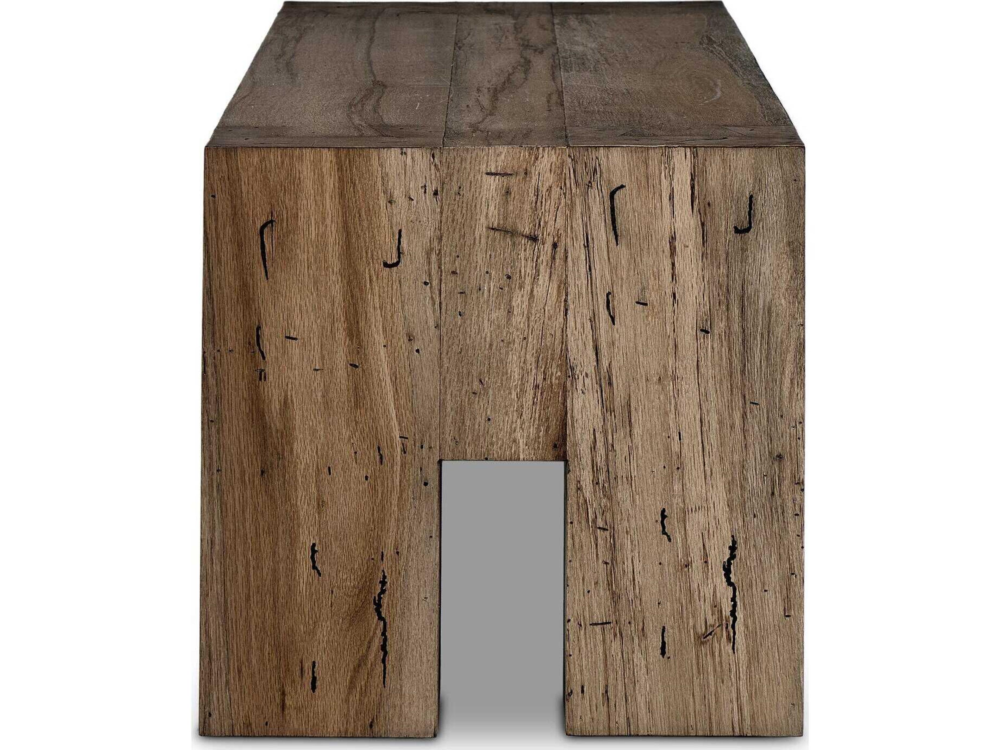 Four Hands Wesson Abaso Oak Accent Bench