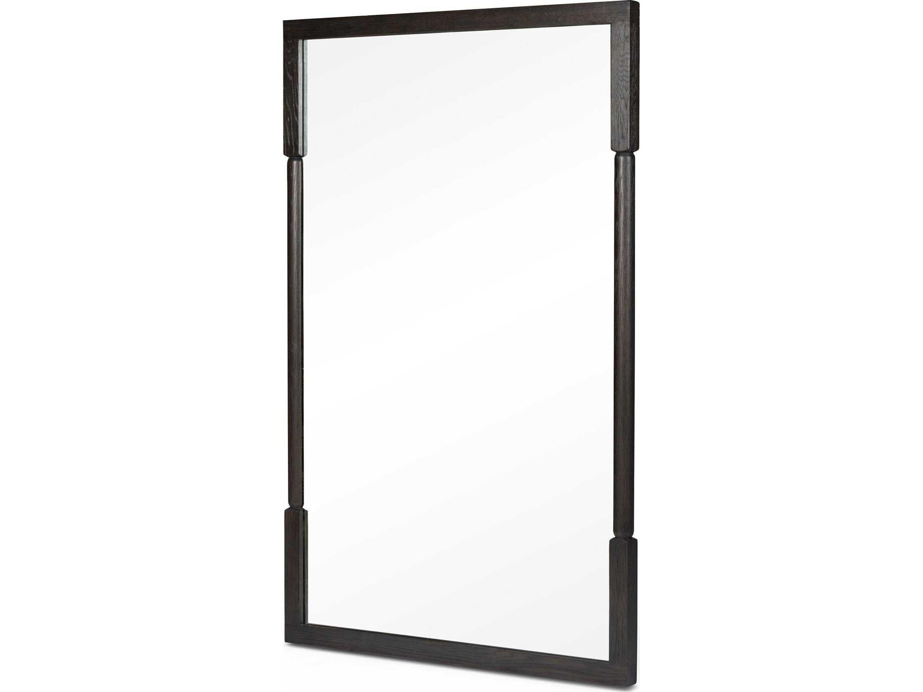 Wells Concord Charcoal Oak Floor Mirror