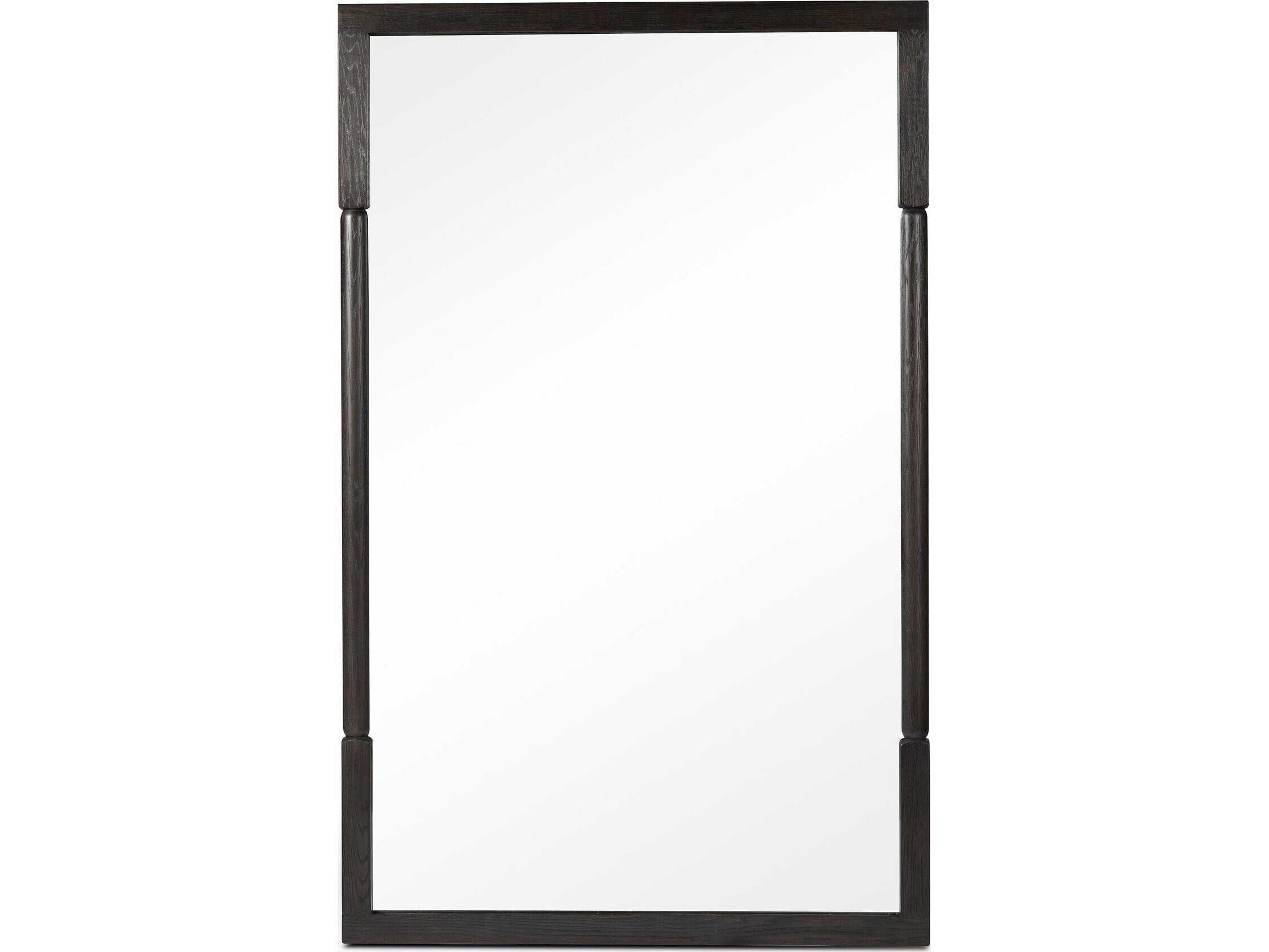 Four Hands Wells Concord Charcoal Oak Floor Mirror