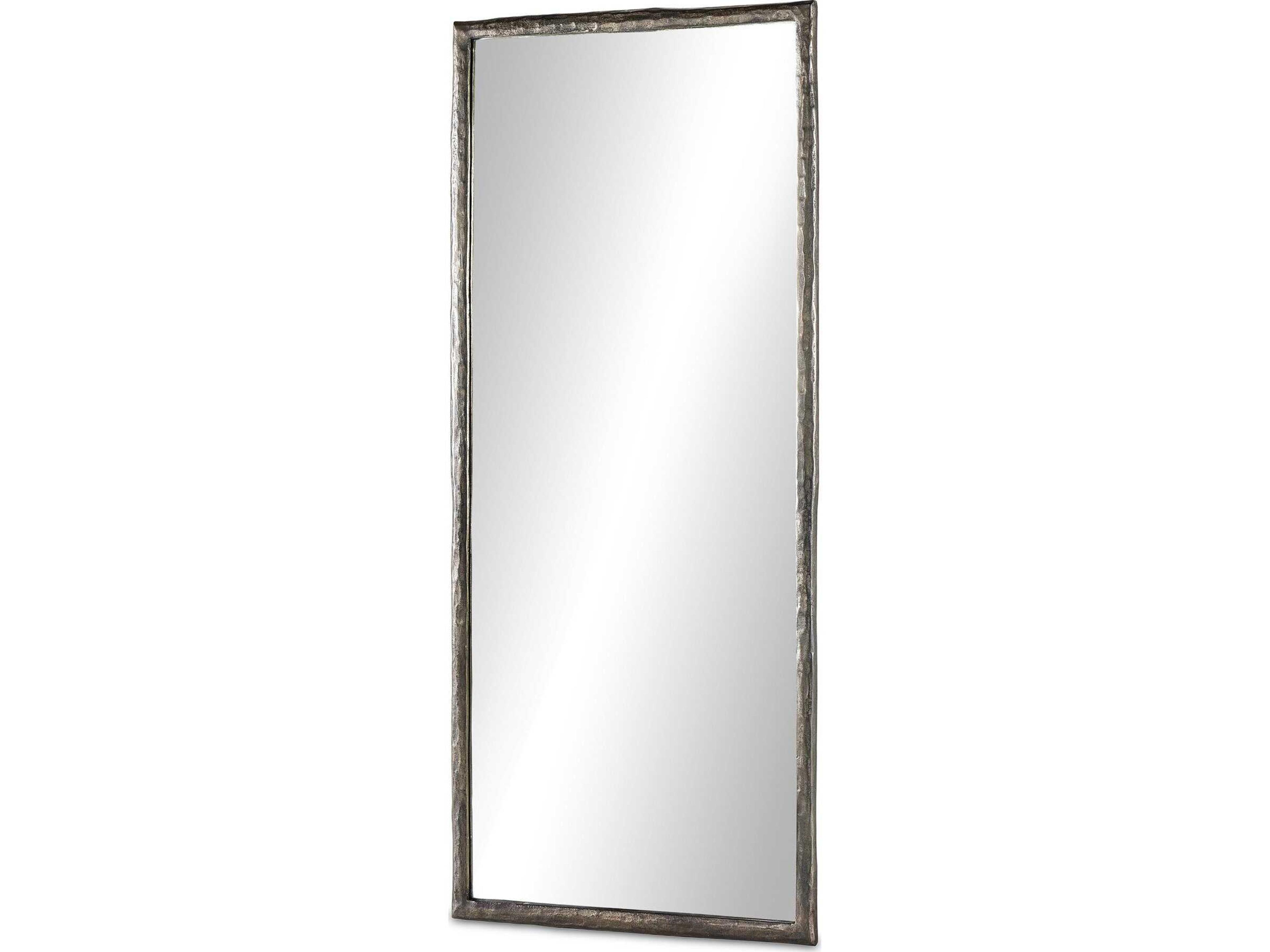 Marlow Langford Smoked Nickel Floor Mirror