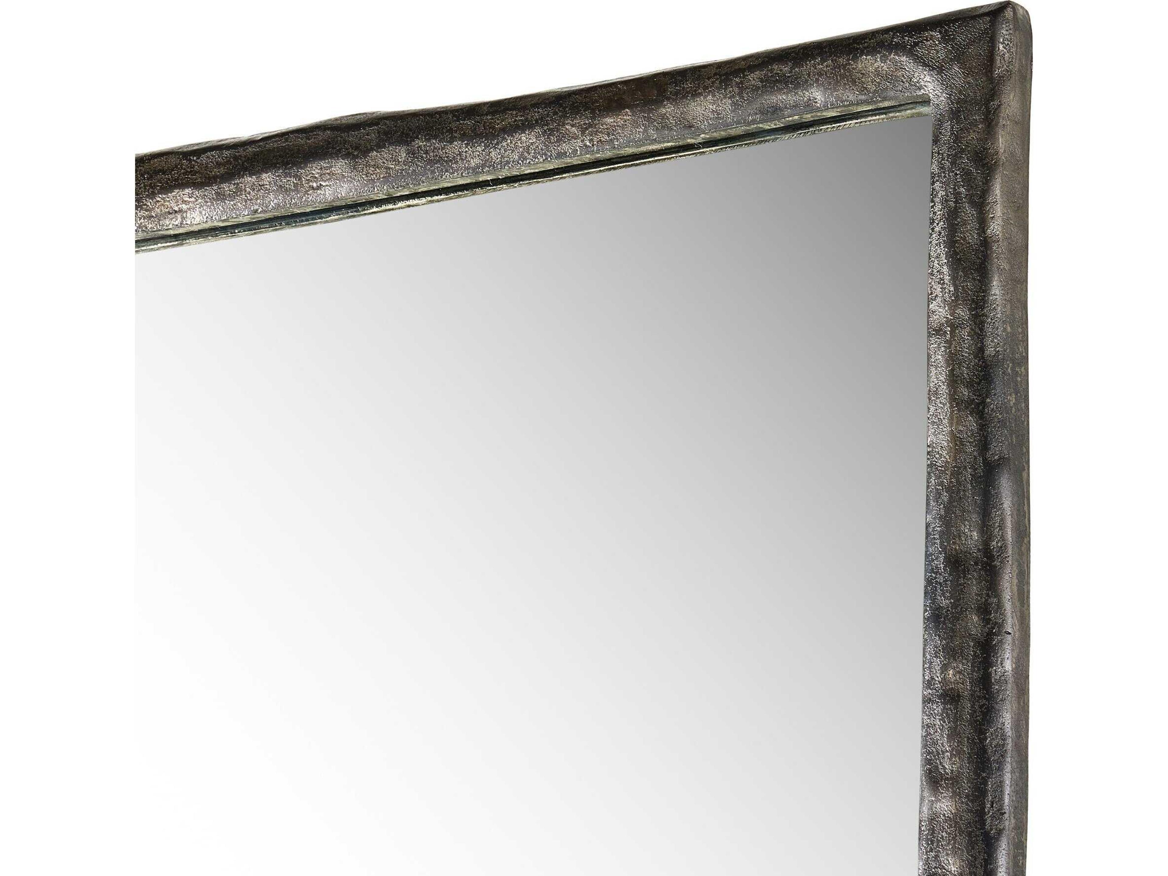 Four Hands Marlow Langford Smoked Nickel Floor Mirror