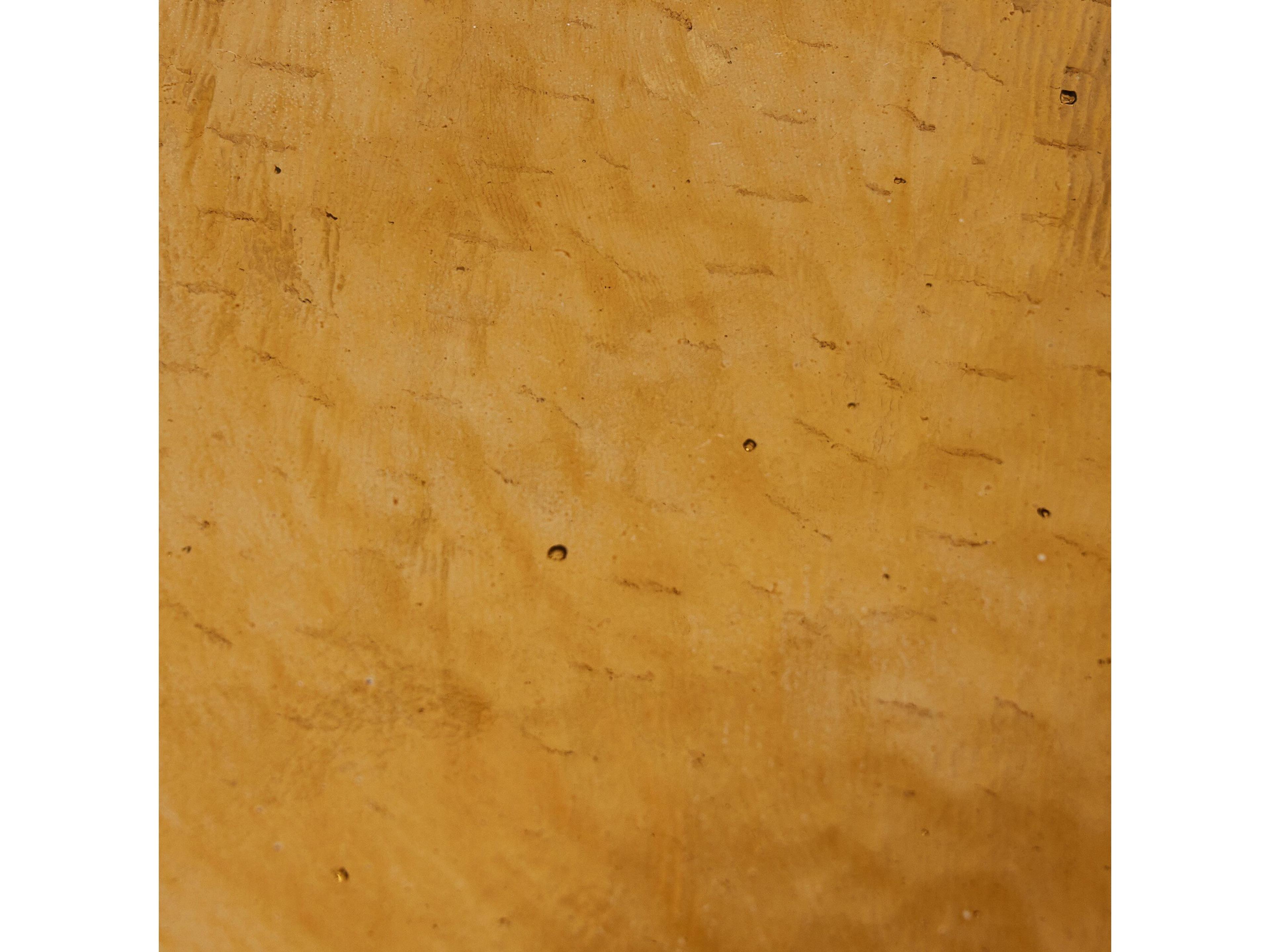 Four Hands Marlow Lennie Amber Cast Glass Cast Glass Bunching Table