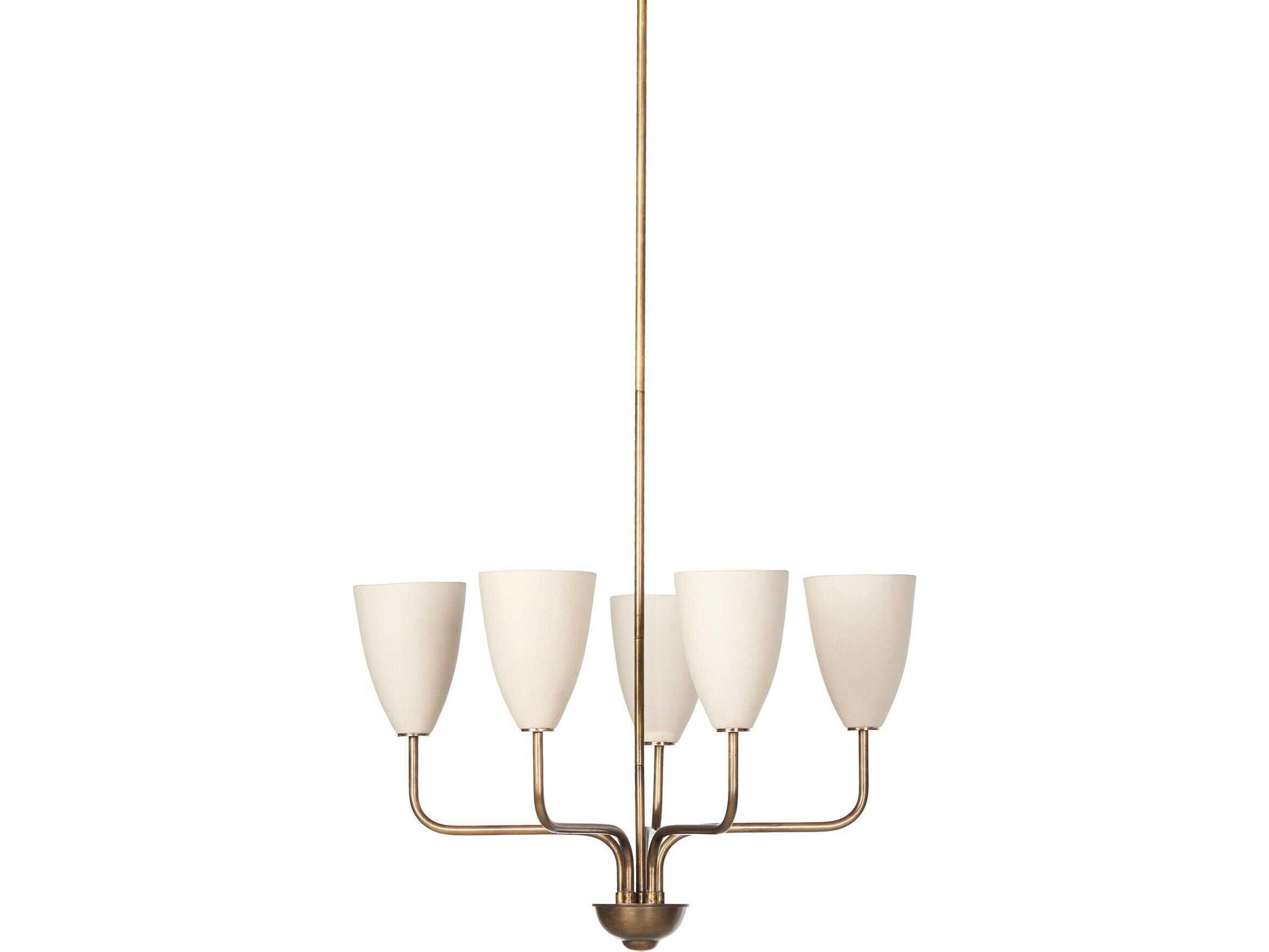 Jasmine Brass Traditional Dome Chandelier