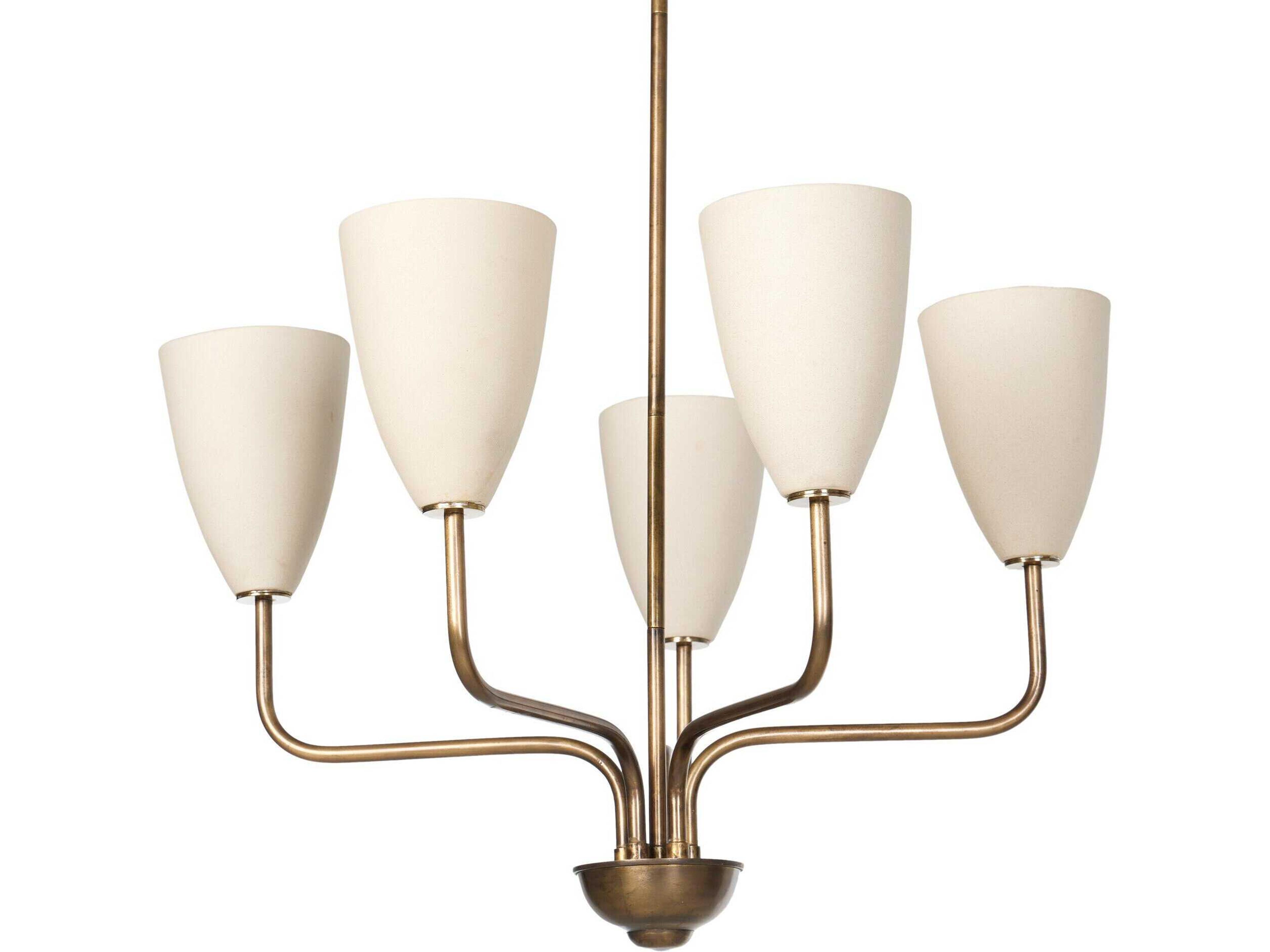 Four Hands Jasmine Brass Traditional Dome Chandelier