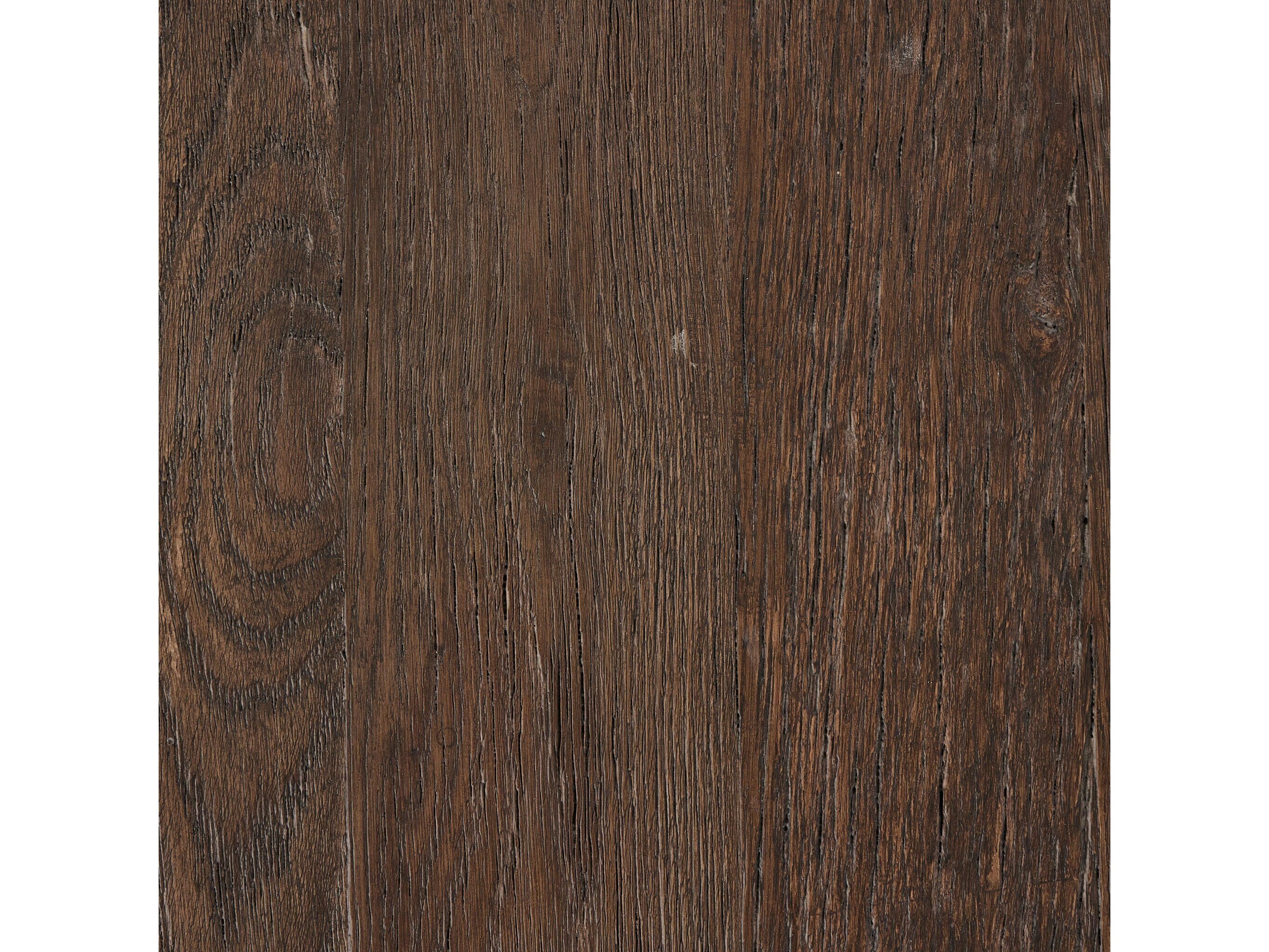 Four Hands Irondale Round Wood Ashen Oak Resawn Coffee Table