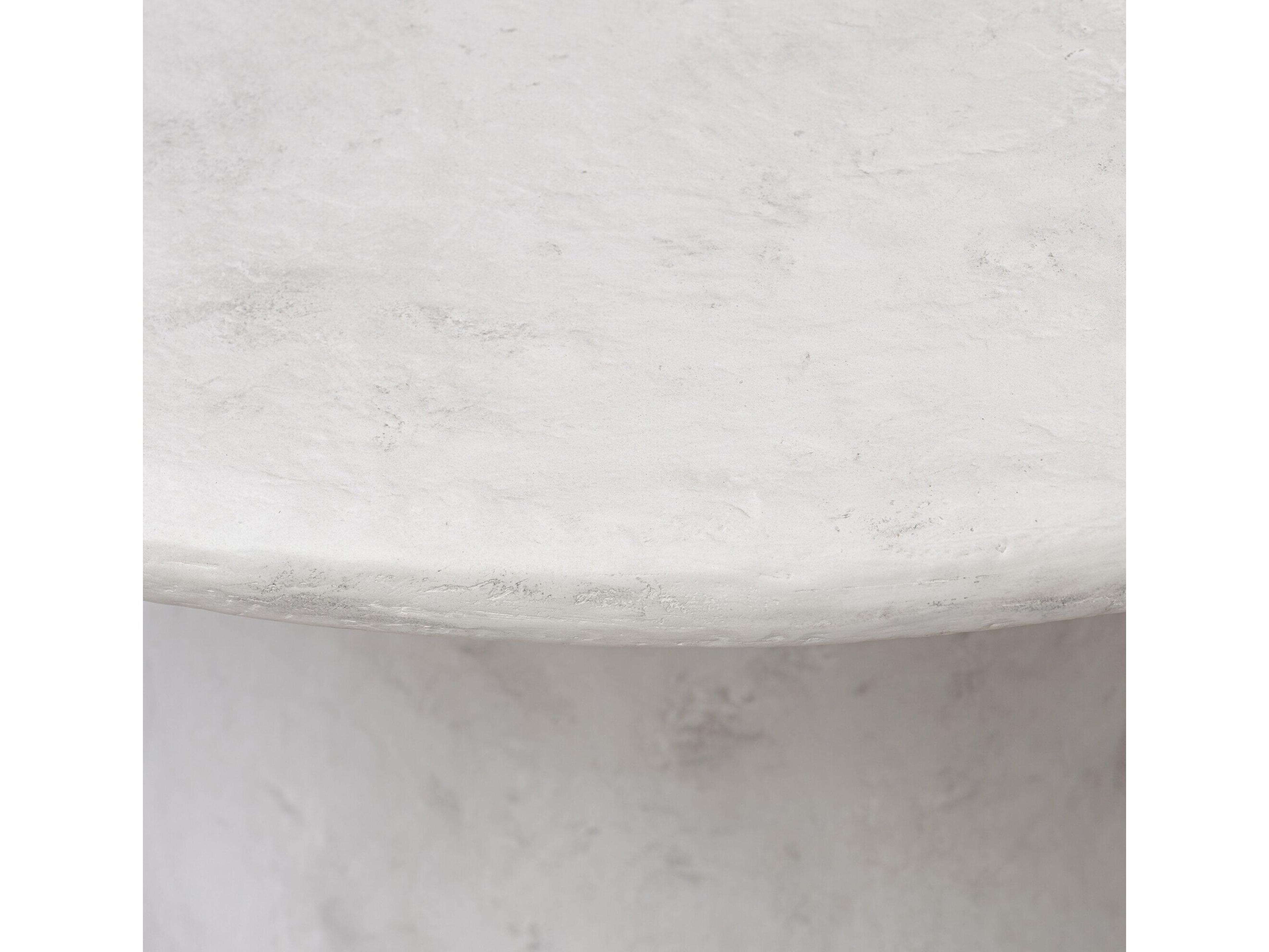 Four Hands Chandler Janice Textured Lunar Concrete Dining Table