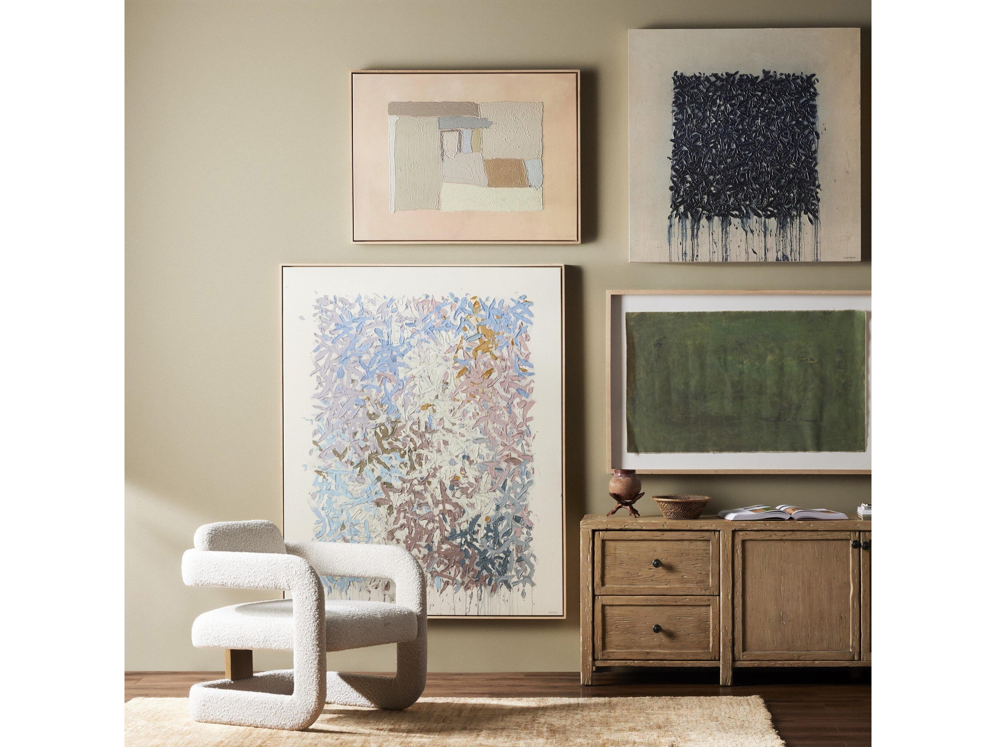 Four Hands Art Studio Earthenware Canvas Wall Art