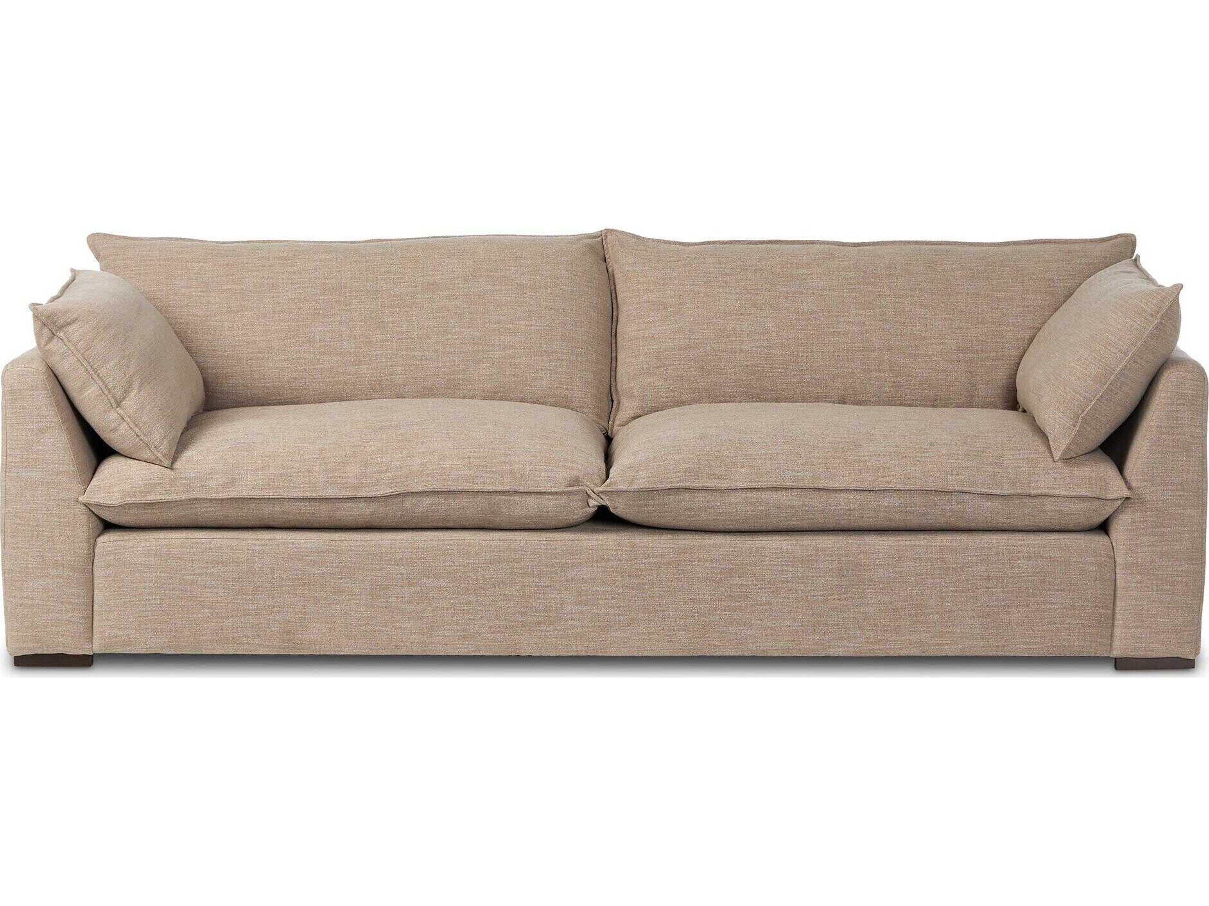 Four Hands Centrale Kosa Beige Upholstered Sofa