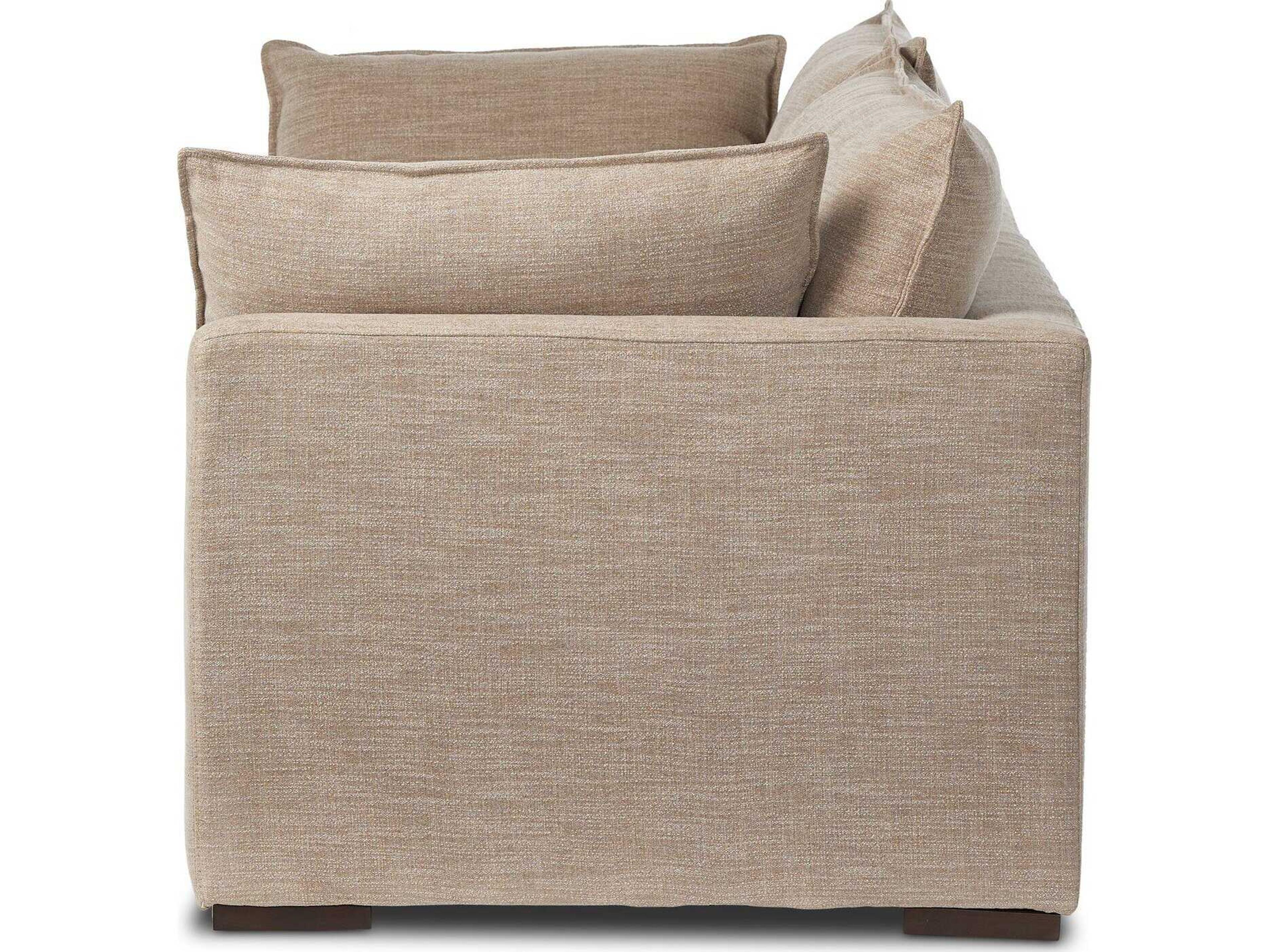 Four Hands Centrale Kosa Beige Upholstered Sofa