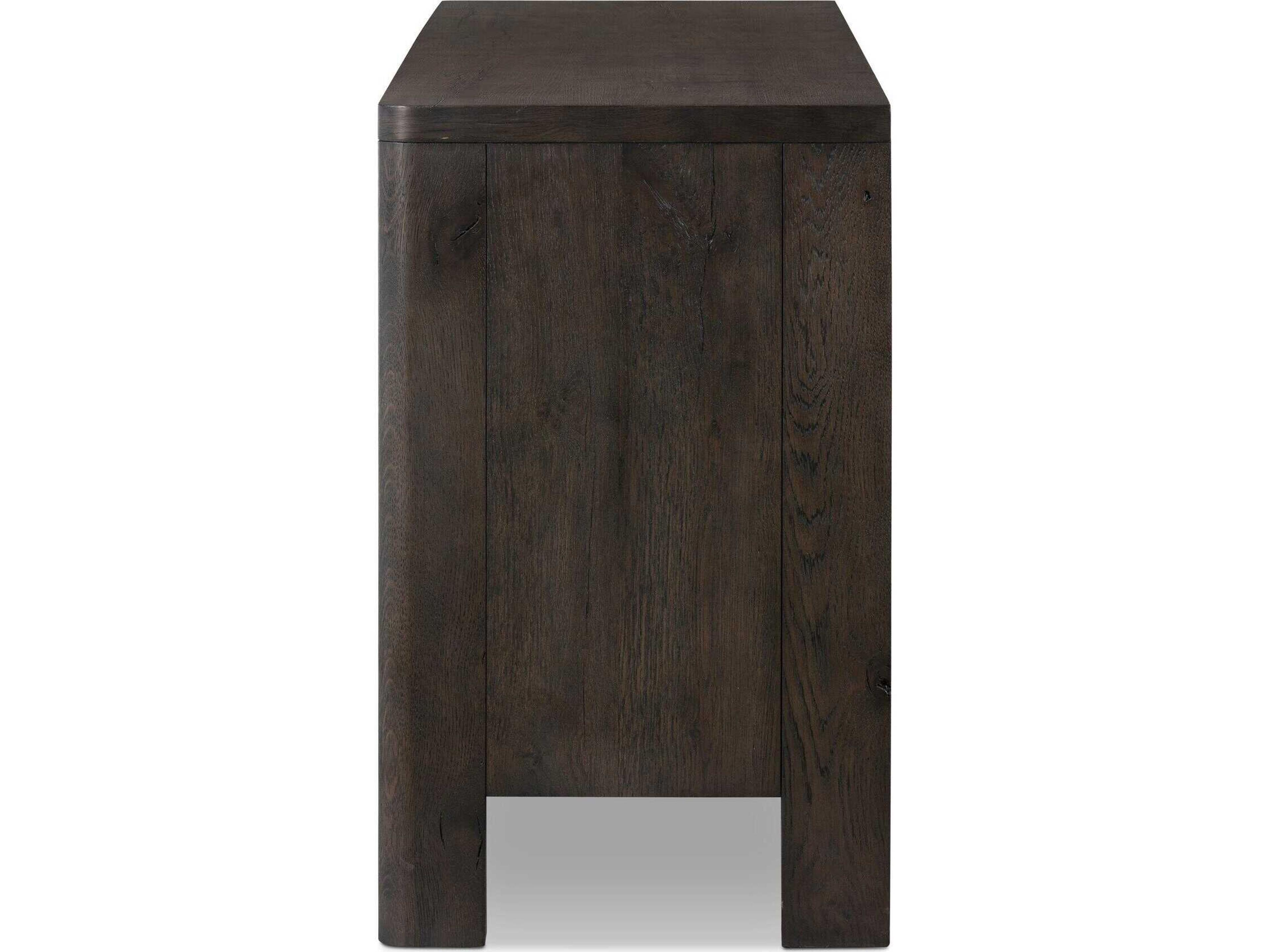 Four Hands Bolton 6-Drawers Oak Wood Double Dresser