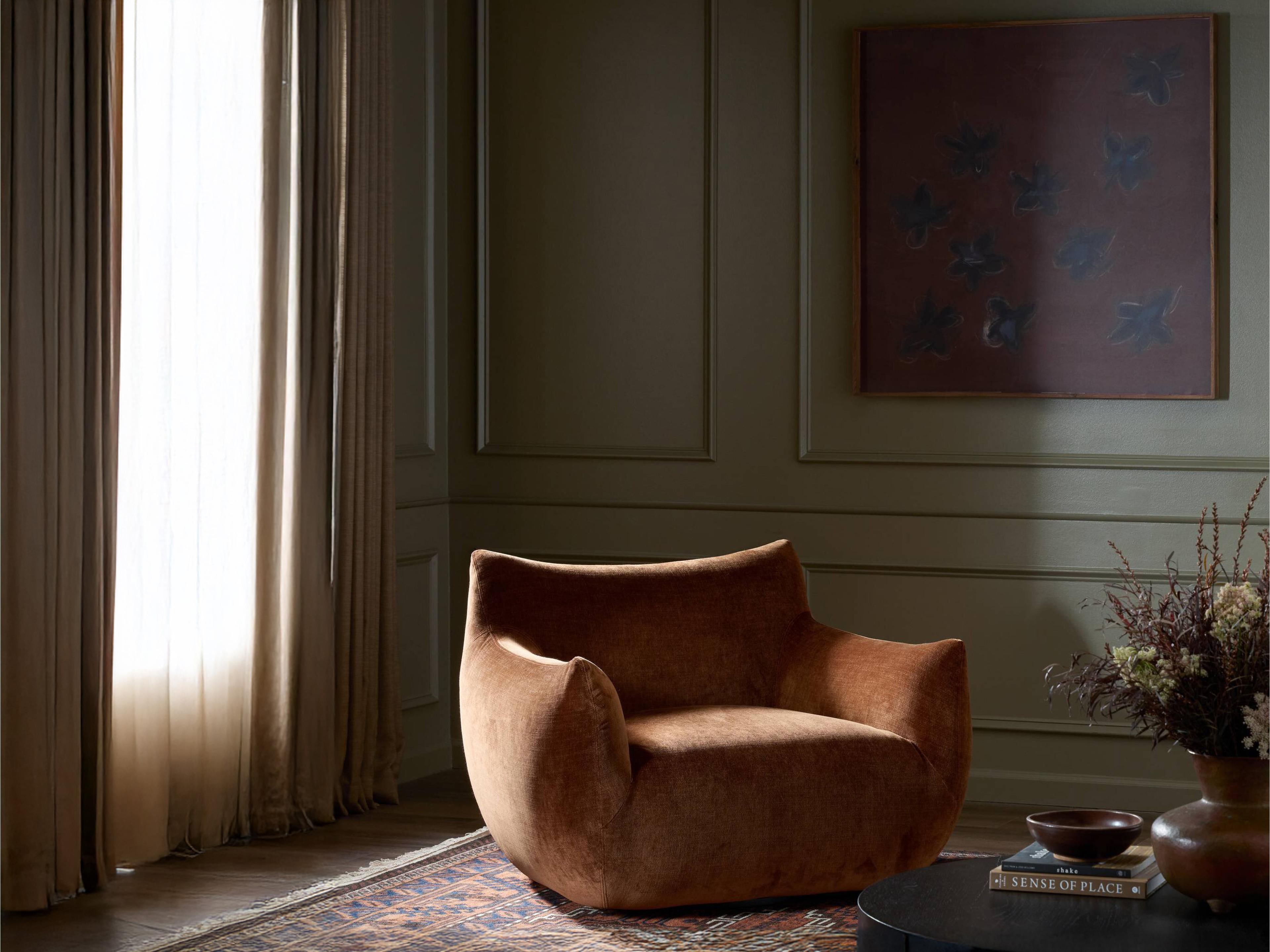 Four Hands Oslo Margot Altair Sienna Swivel Chair