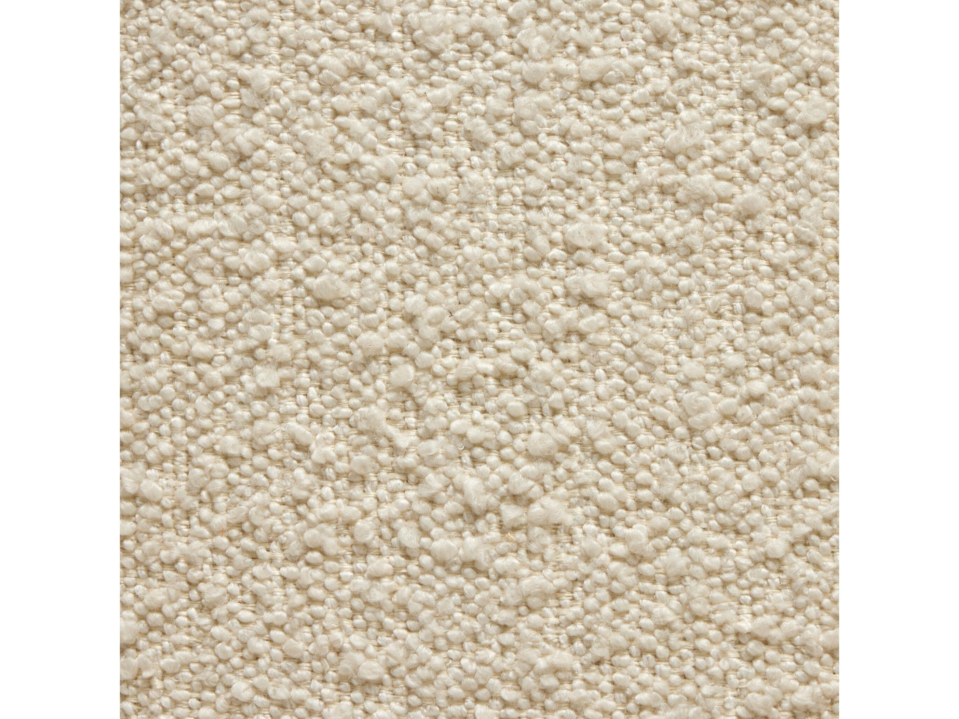 Four Hands Farrow Swivel White Fabric Accent Chair