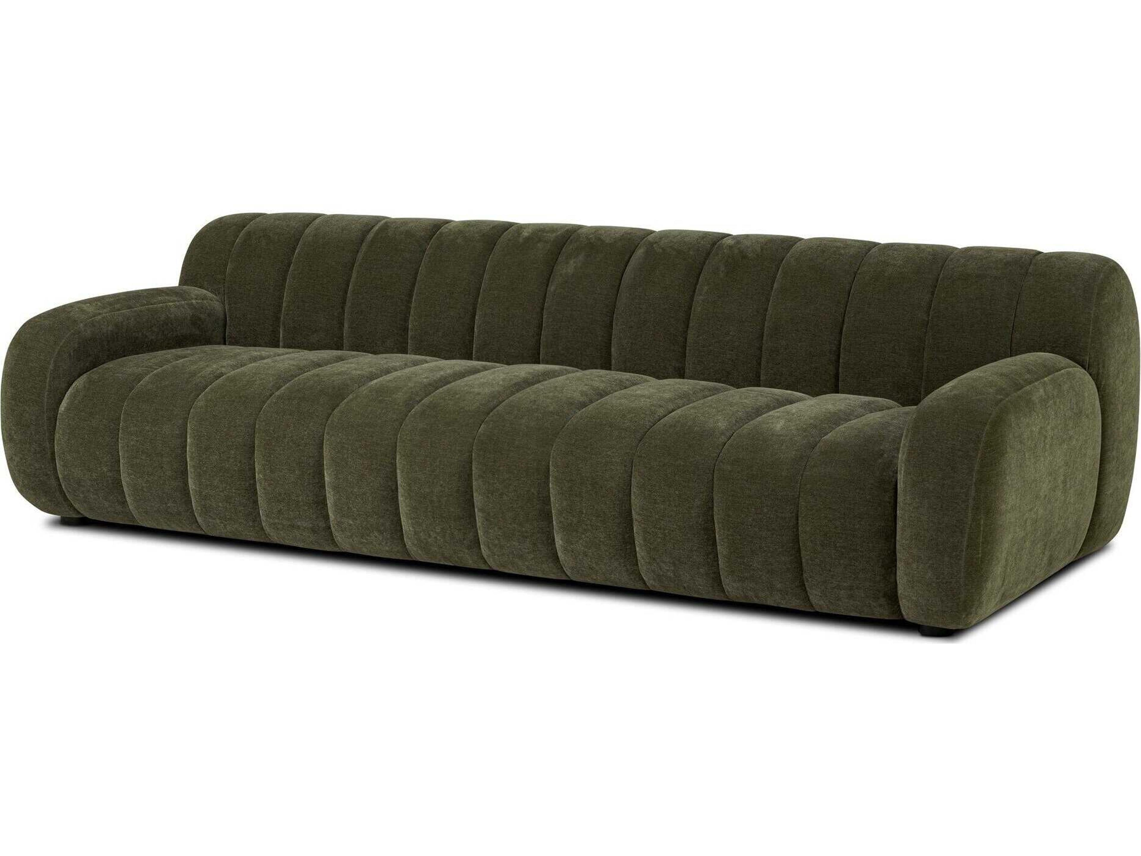 Oslo Carina Malmo Olive Upholstered Sofa