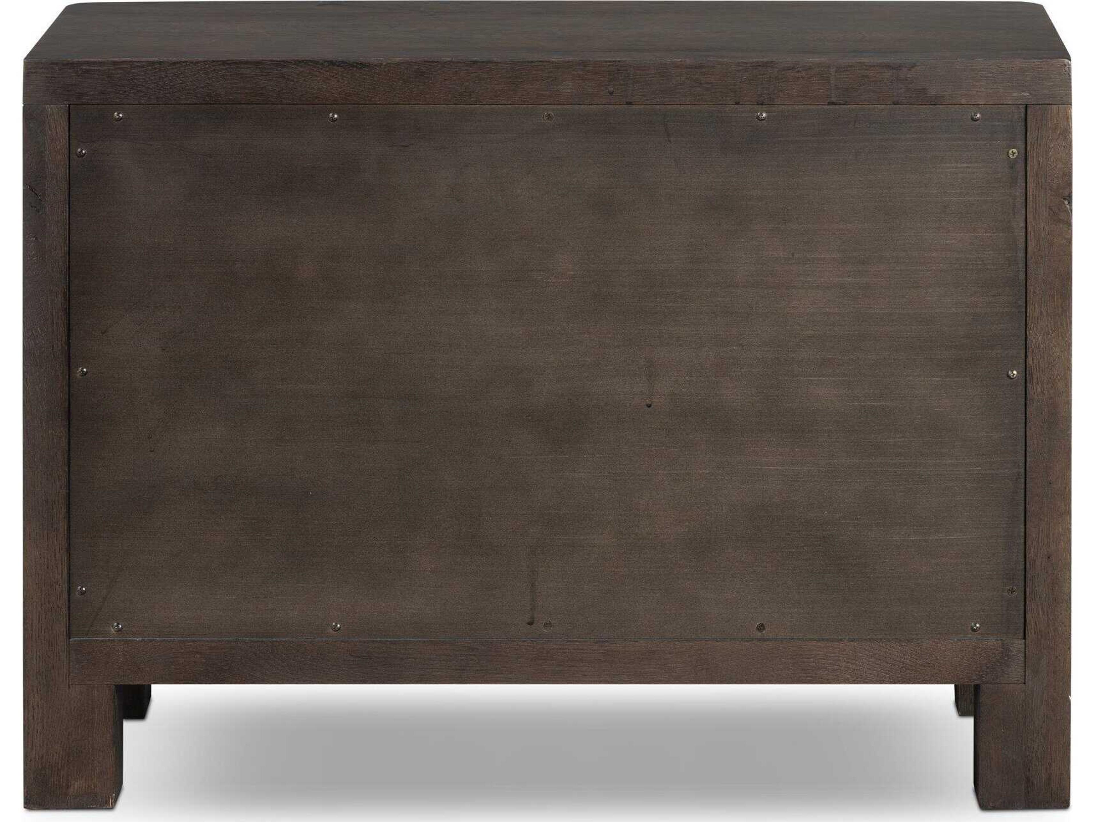 Four Hands Bolton 2-Drawers Oak Wood Nightstand