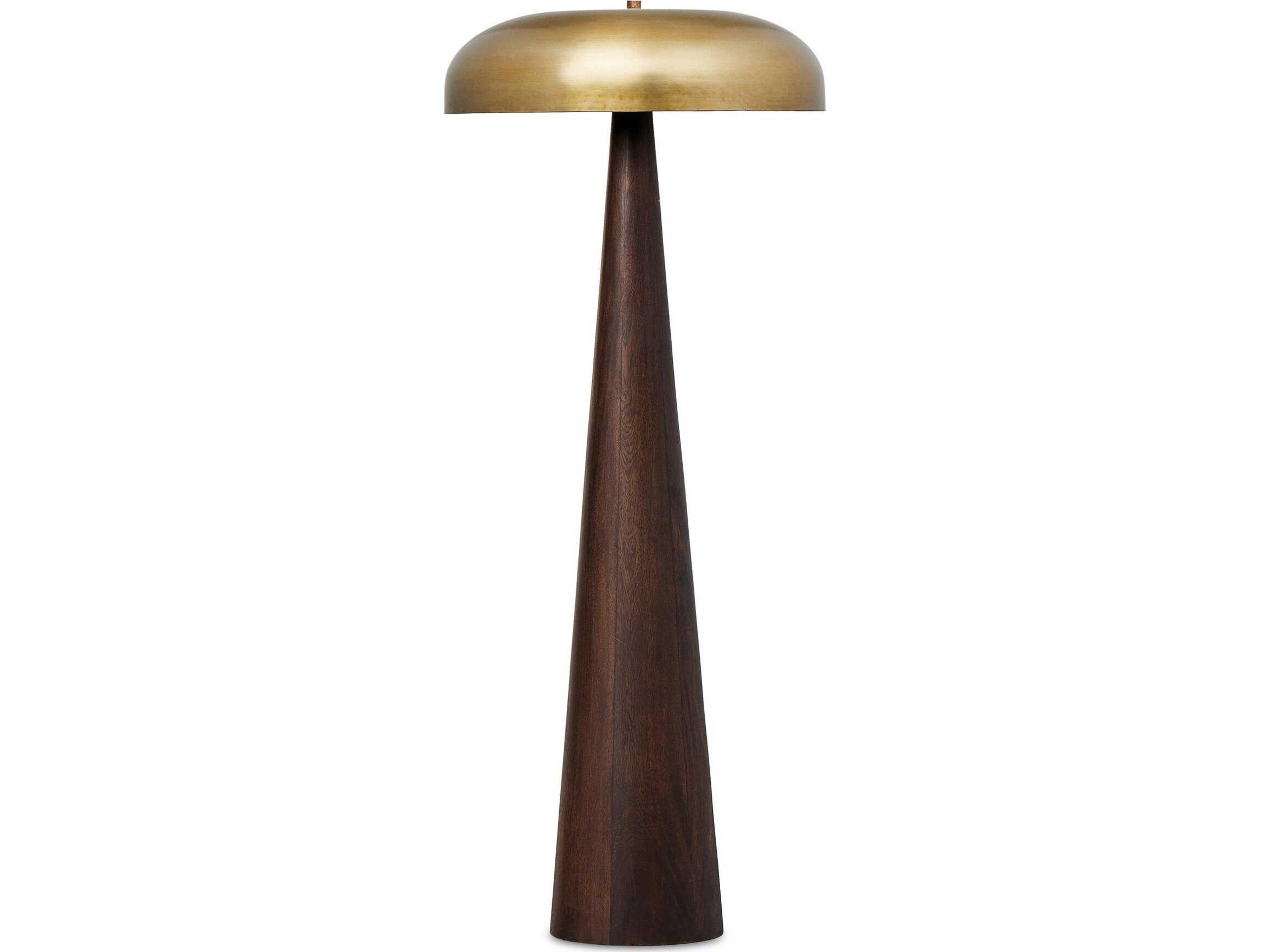 Four Hands Hutton Griffin Russet Mango Floor Lamp