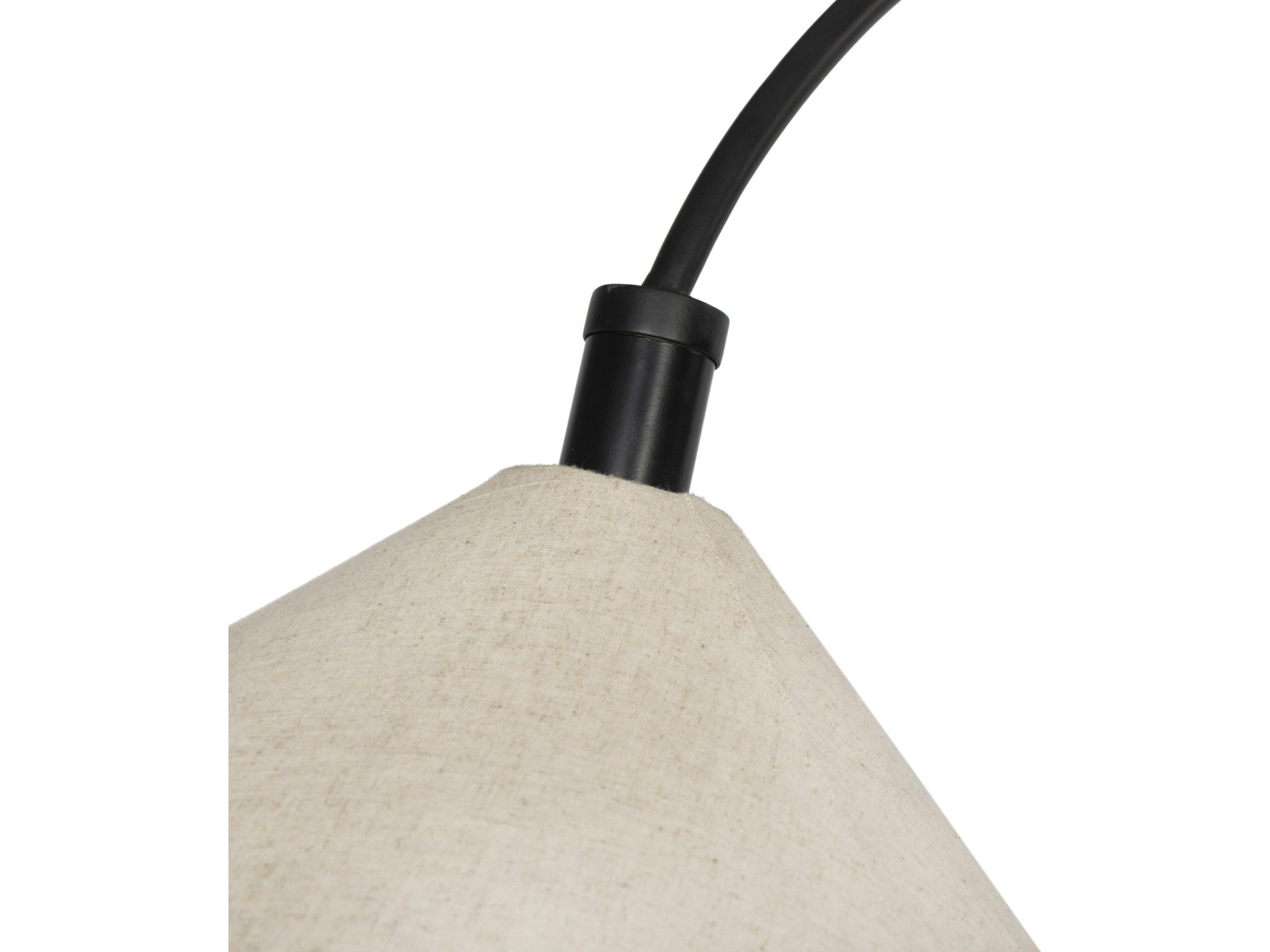 Four Hands Asher Emile Floor Lamp - Matte Black