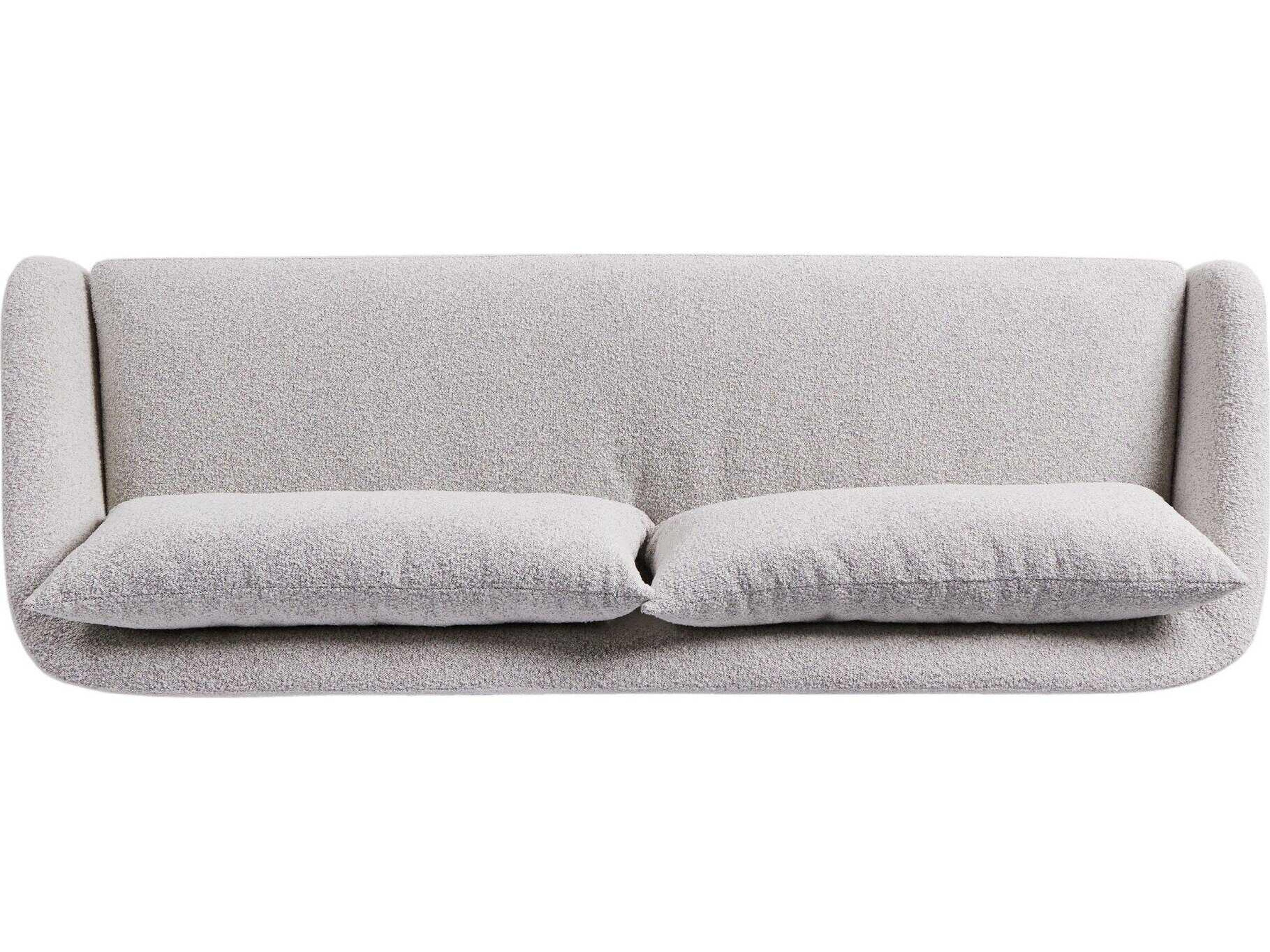 Four Hands Kensington Knoll Domino Gray Upholstered Sofa