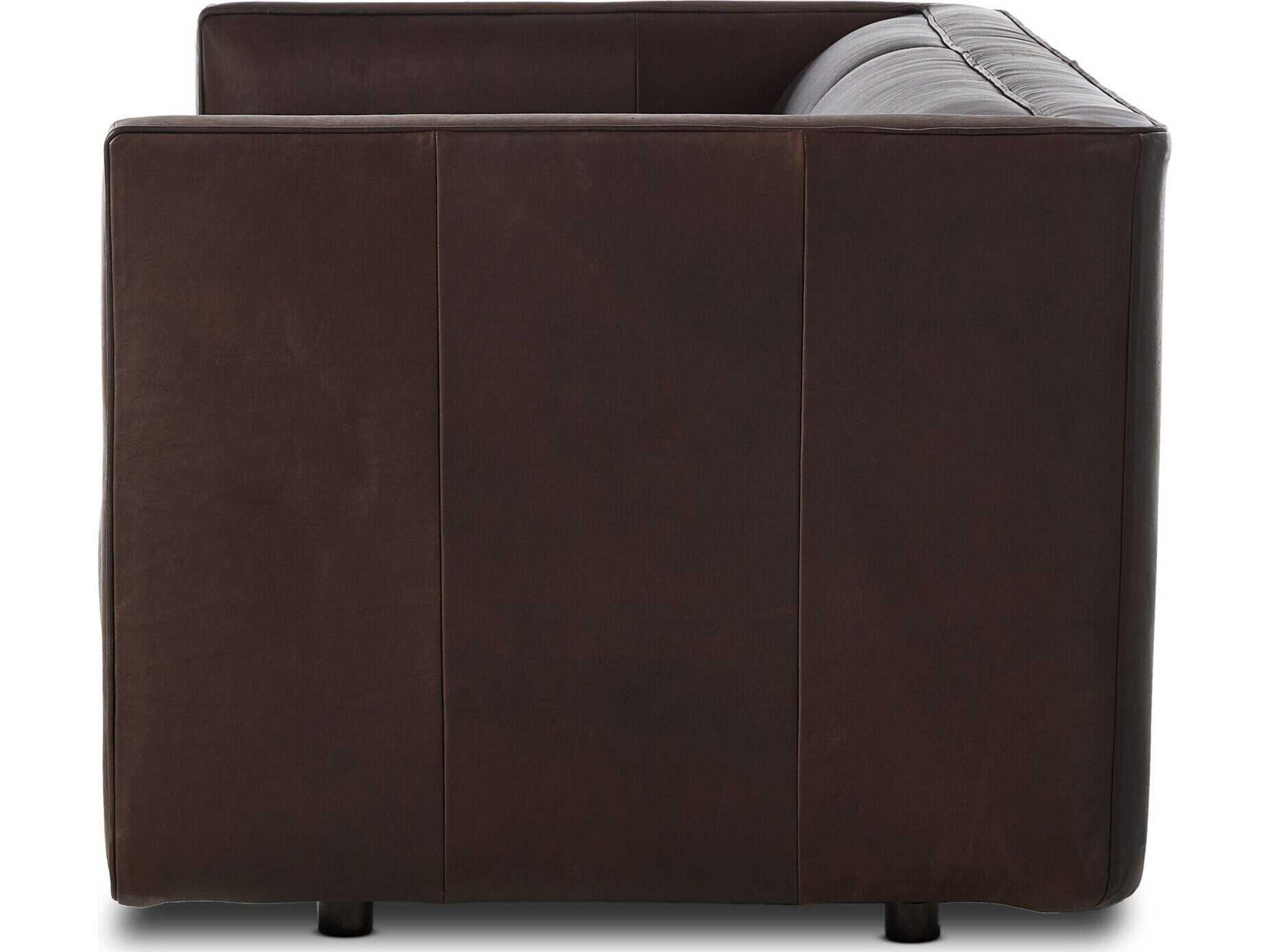 Four Hands Centrale Phillip Heirloom Cigar Leather Sofa