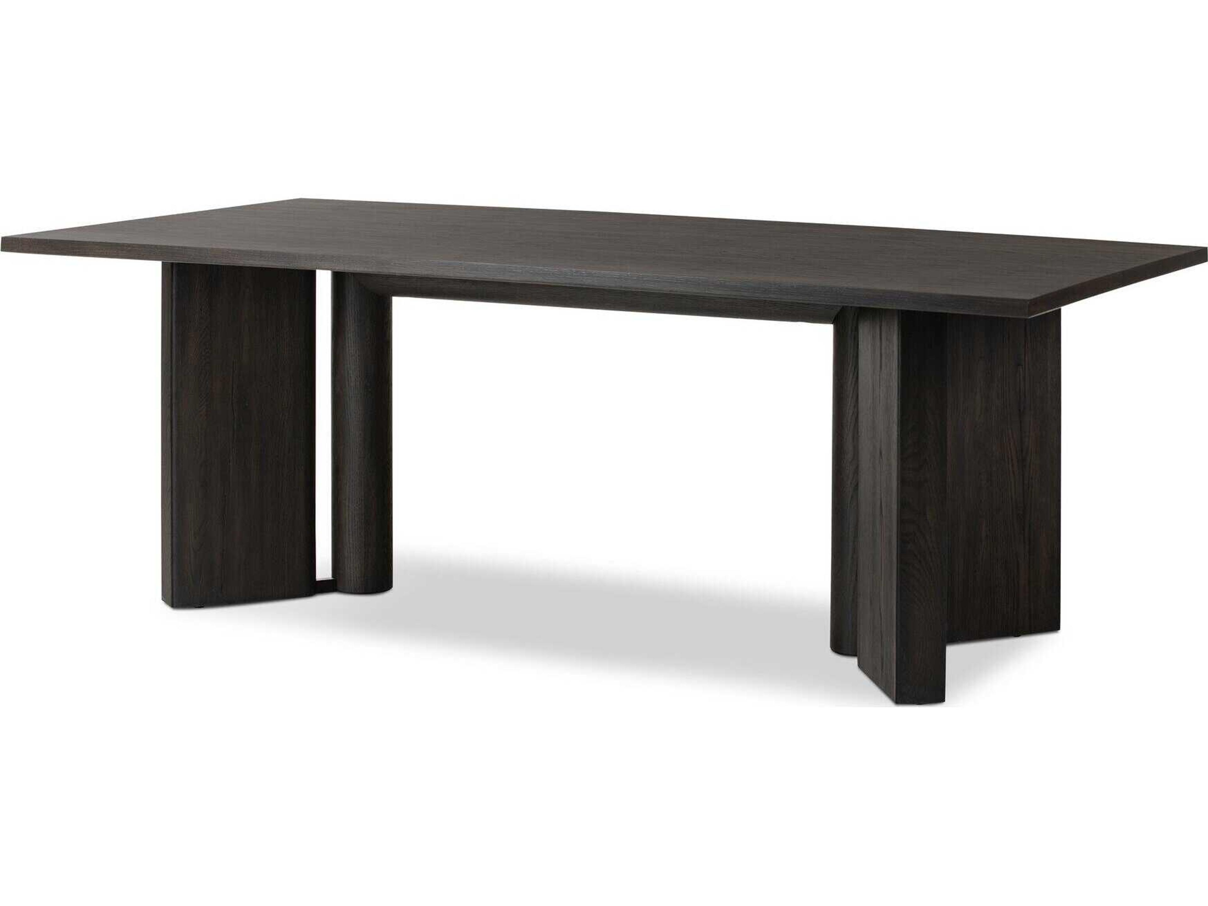 Huxley Dining Table Haiden Smoked Black Veneer