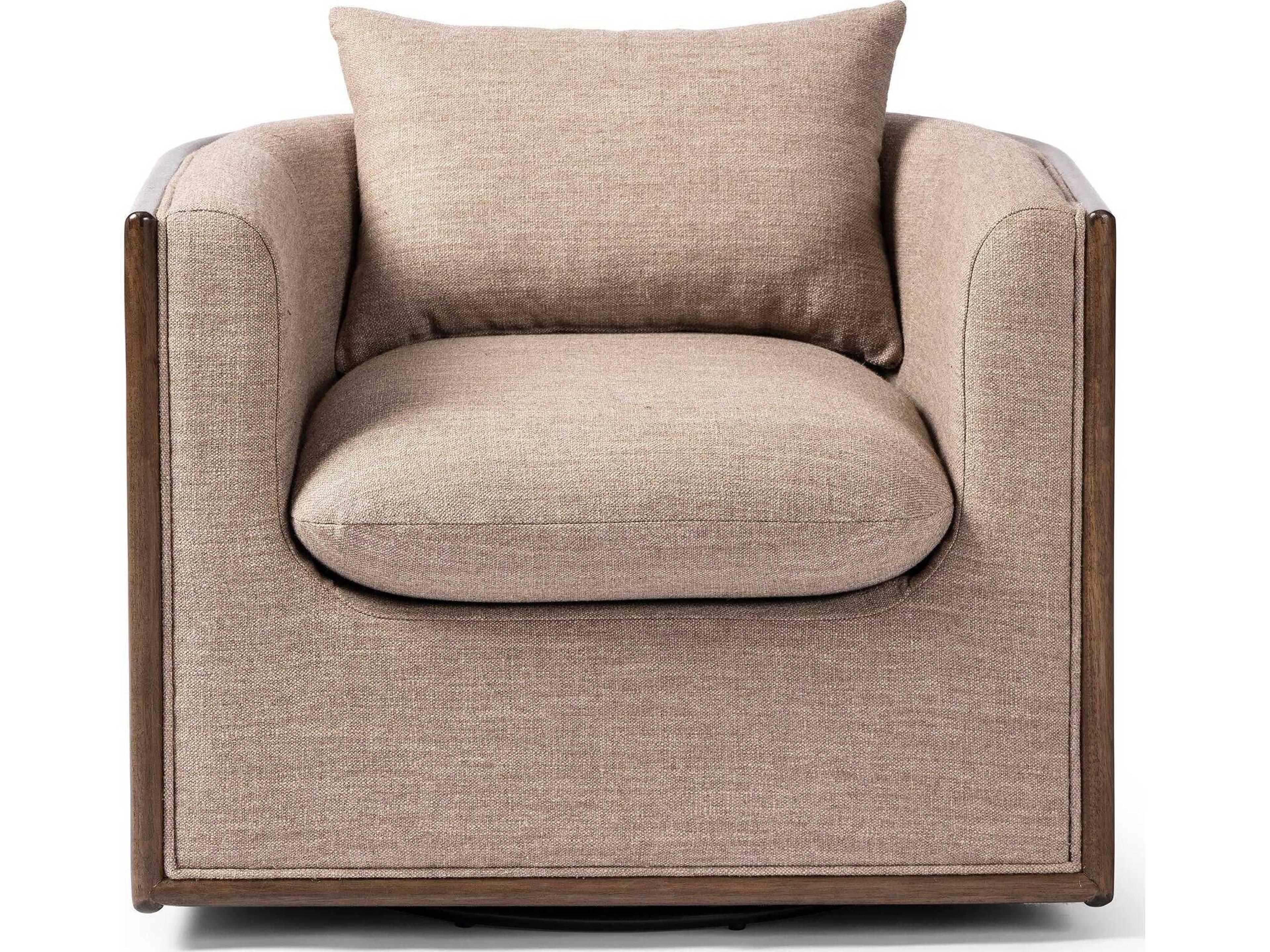 Four Hands Westgate June Alcala Fawn Swivel Chair
