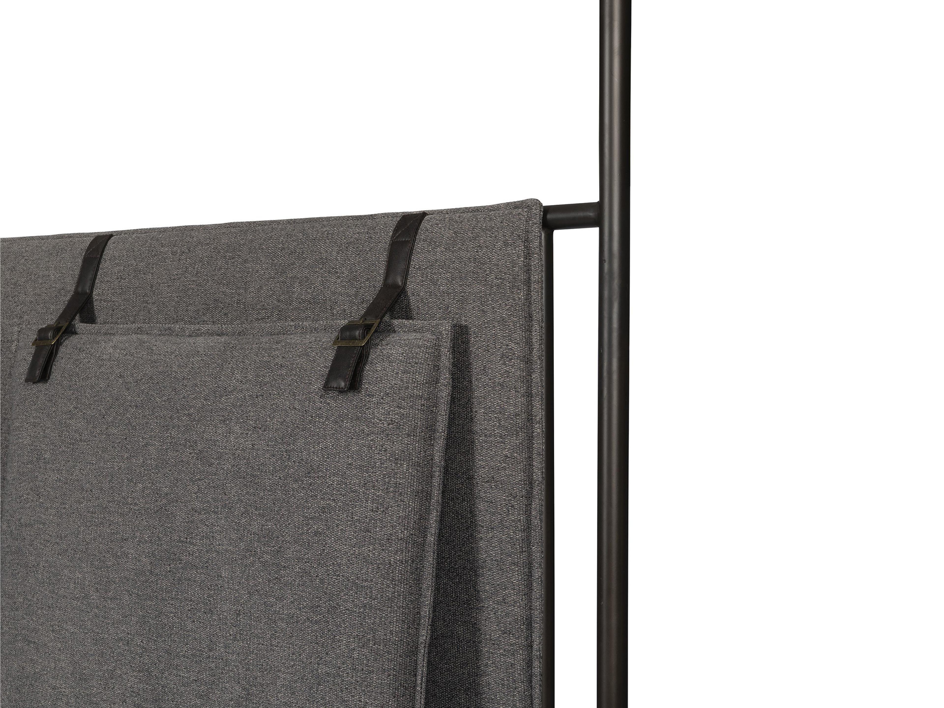 Four Hands Irondale Leigh Black King Canopy Bed