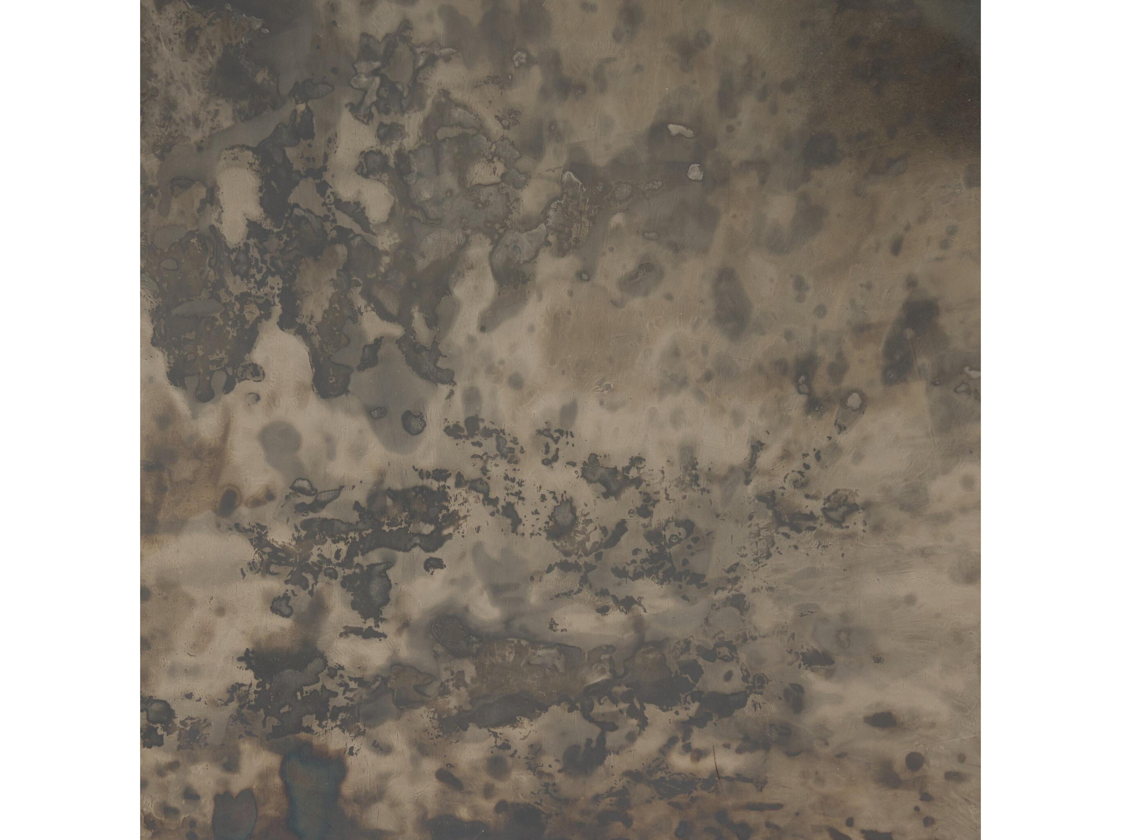 Four Hands Camden Banner Floor Lamp - Oxidized Brass Steel