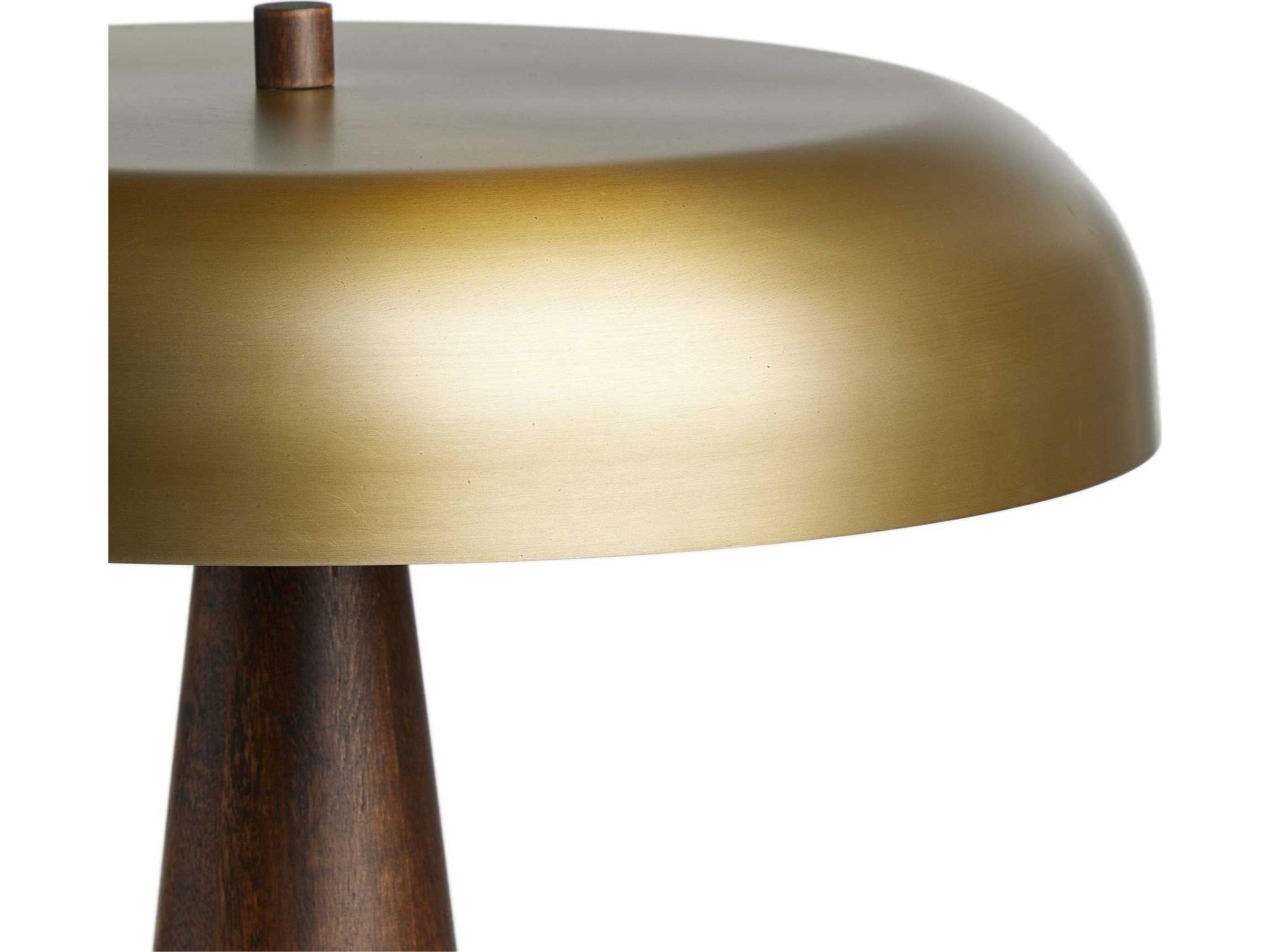 Luxecor Globetrotter Brass Table Lamp