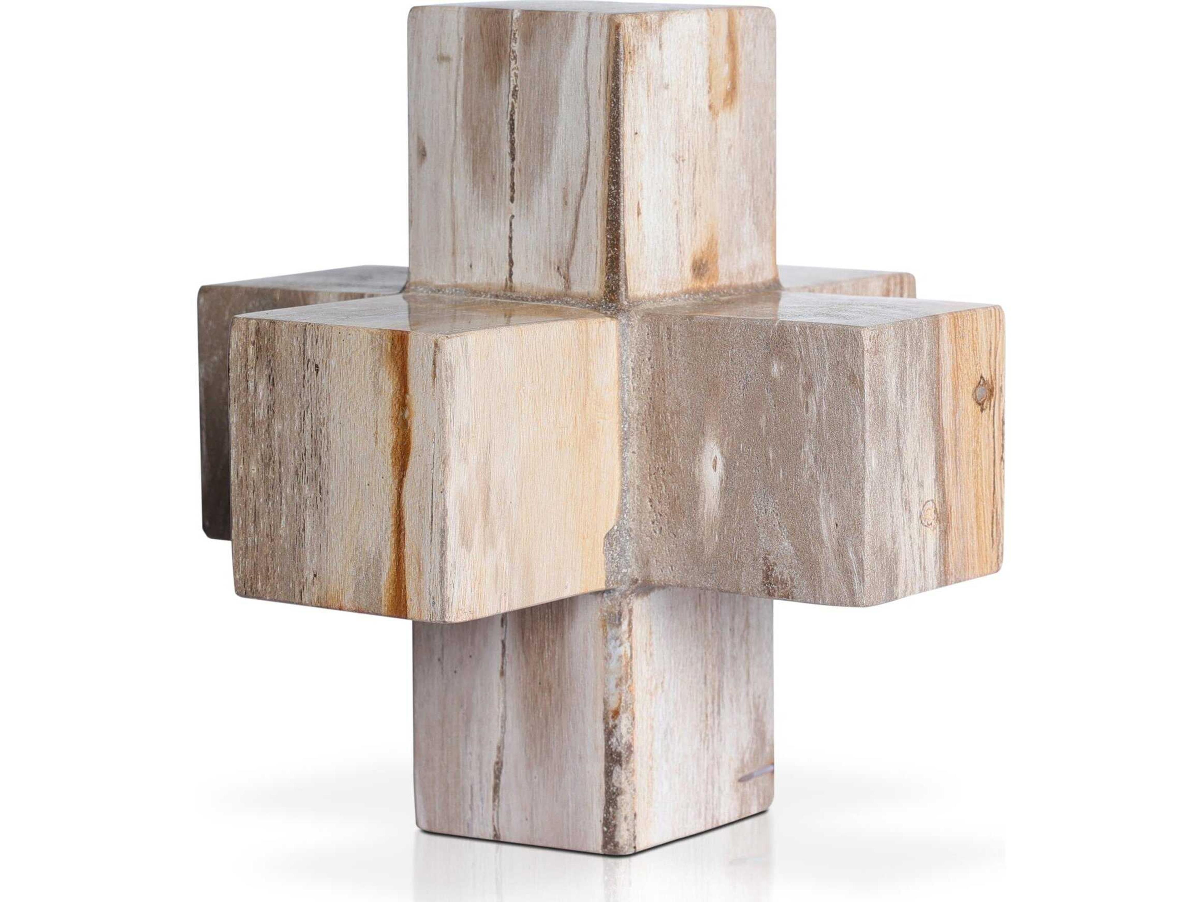 Four Hands Palu Petrified Light Petrified Wood  Jack