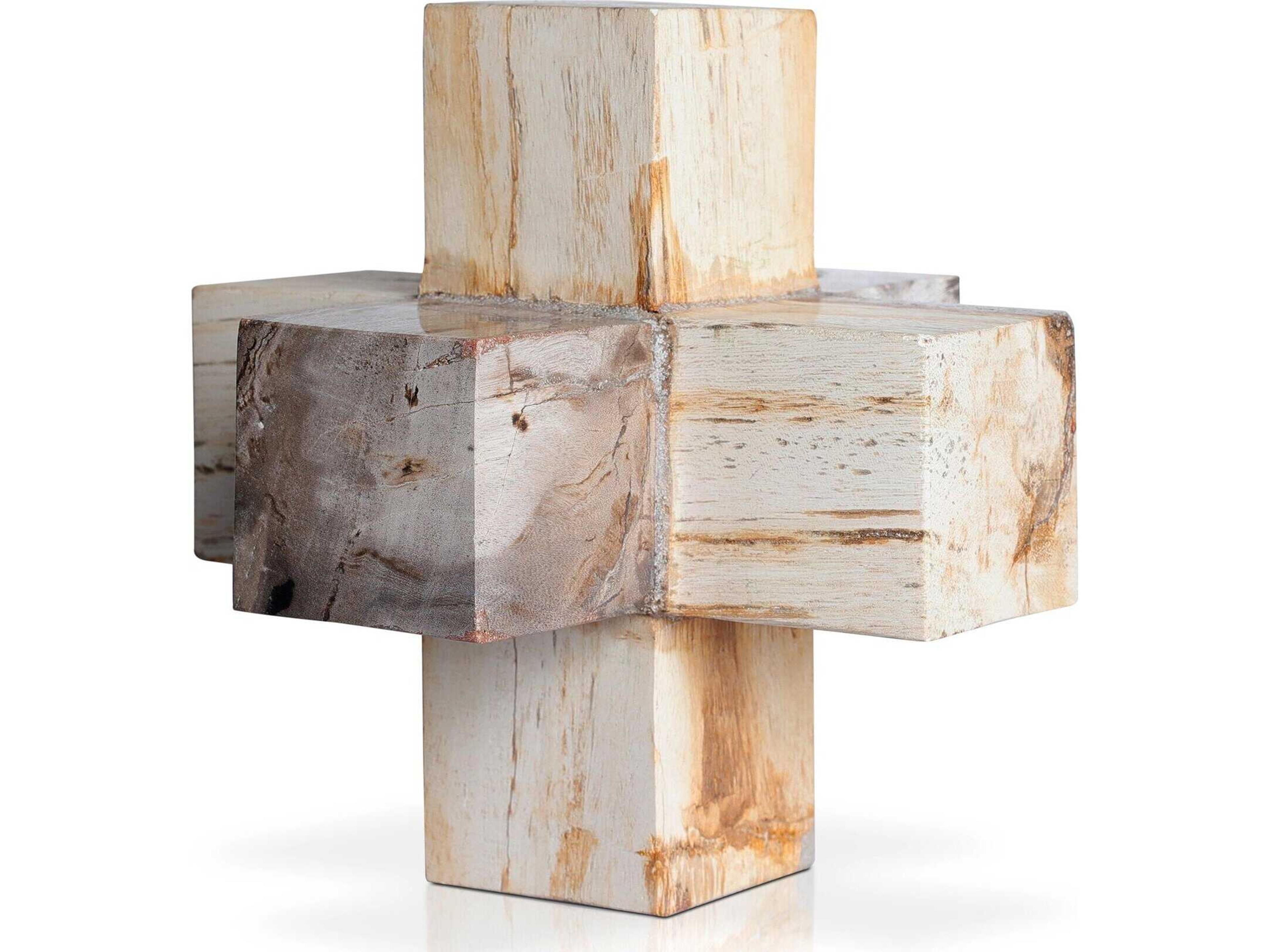 Four Hands Palu Petrified Light Petrified Wood  Jack