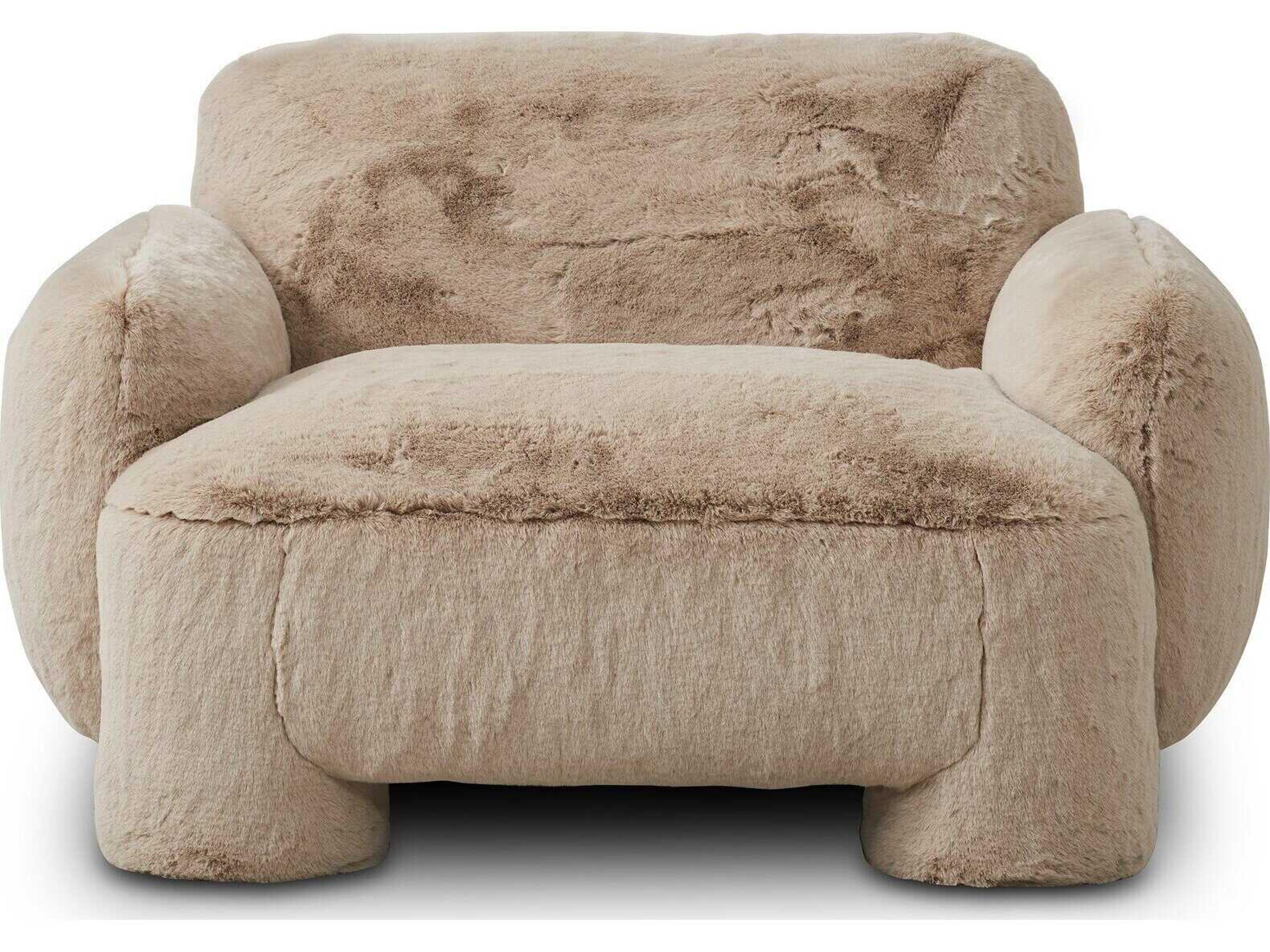 Four Hands Carnegie Beige Fabric Accent Chair