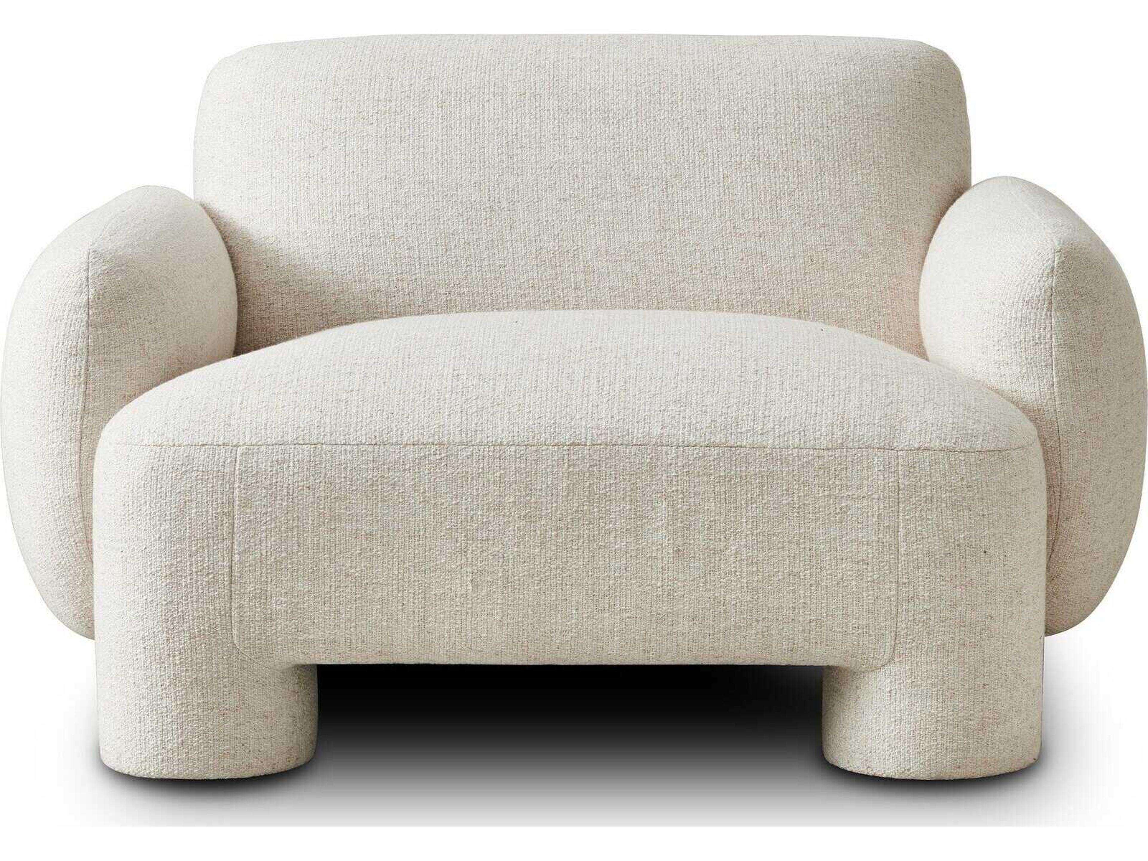 Four Hands Carnegie Cream Fabric Accent Chair