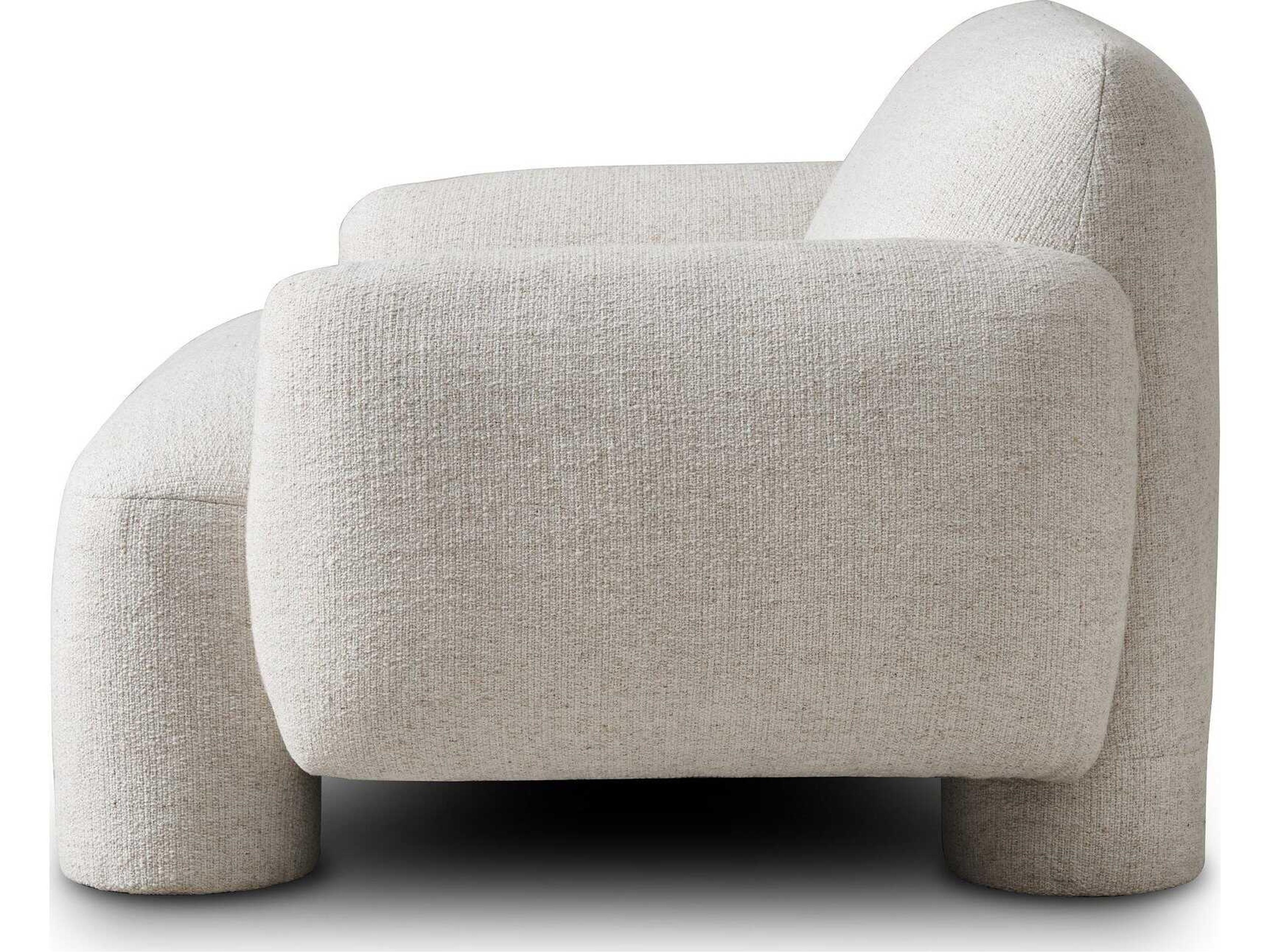 Four Hands Carnegie Cream Fabric Accent Chair