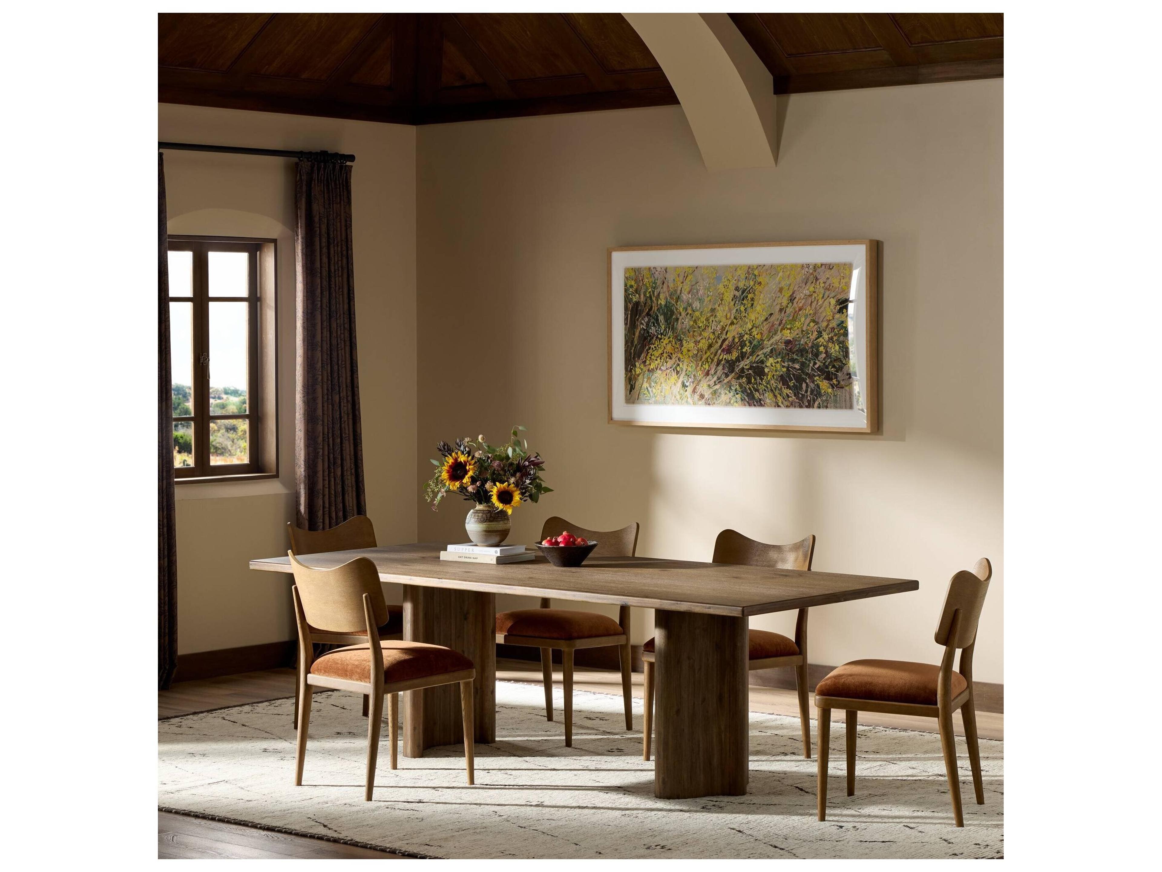 Four Hands Patten Rectangular Wood Dining Table