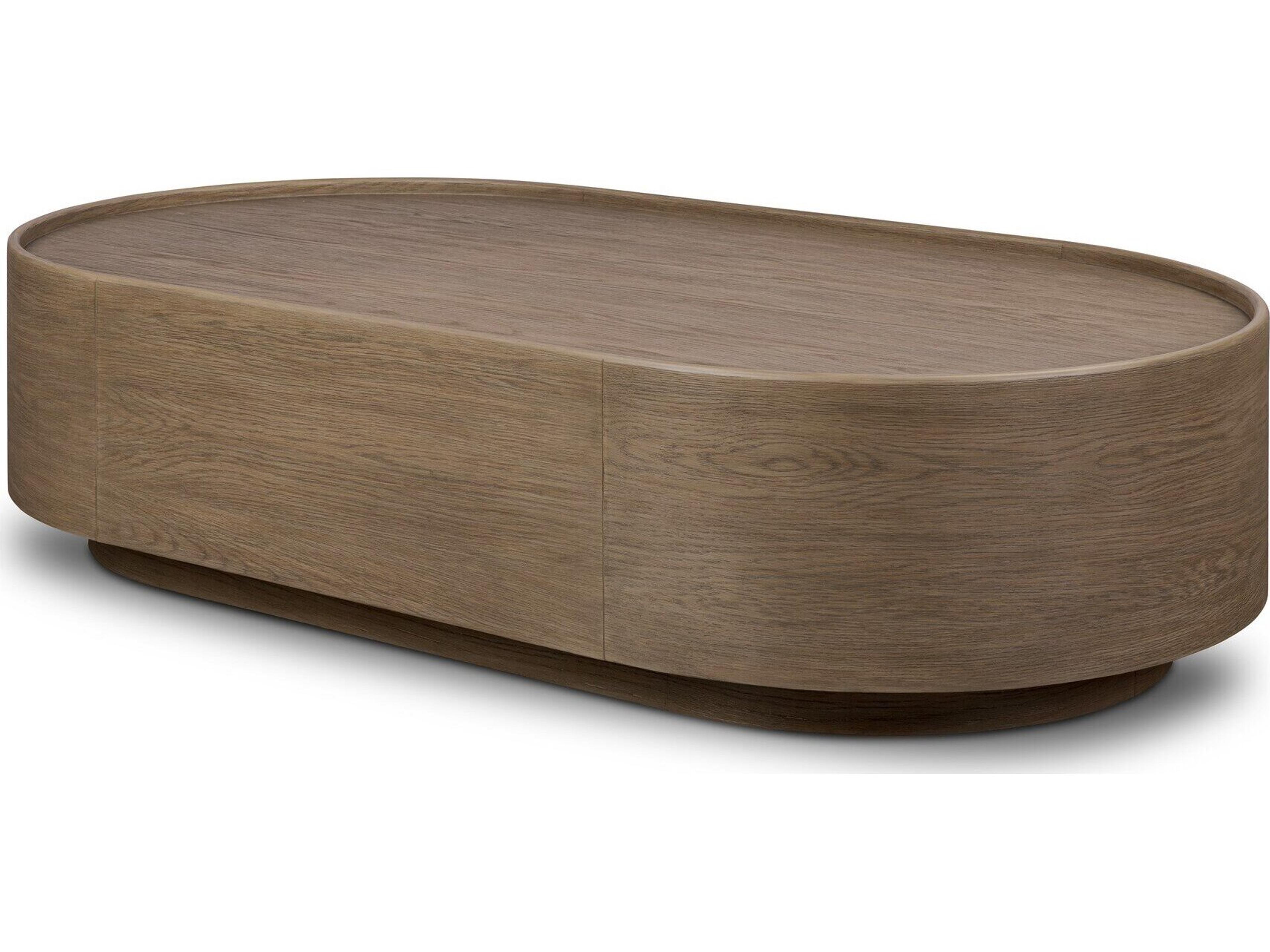 Irondale Oval Wood Coffee Table