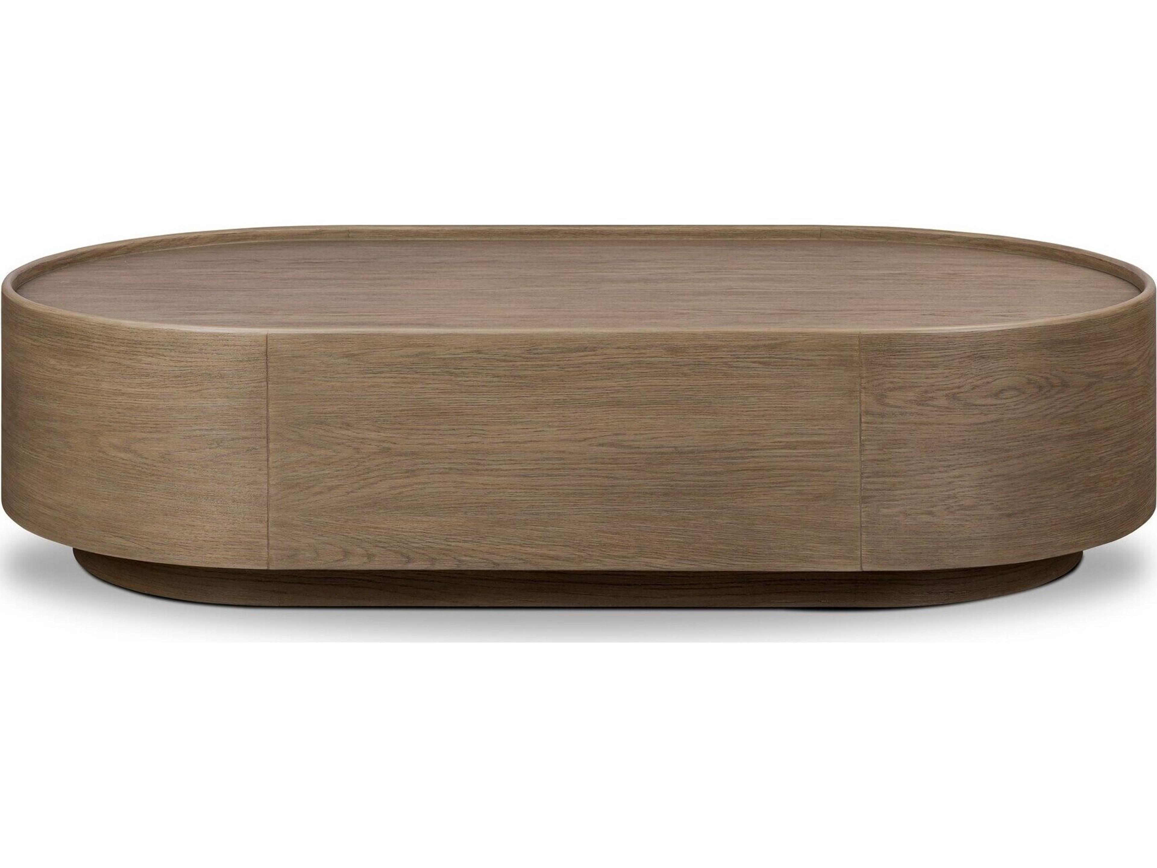 Four Hands Irondale Oval Wood Coffee Table