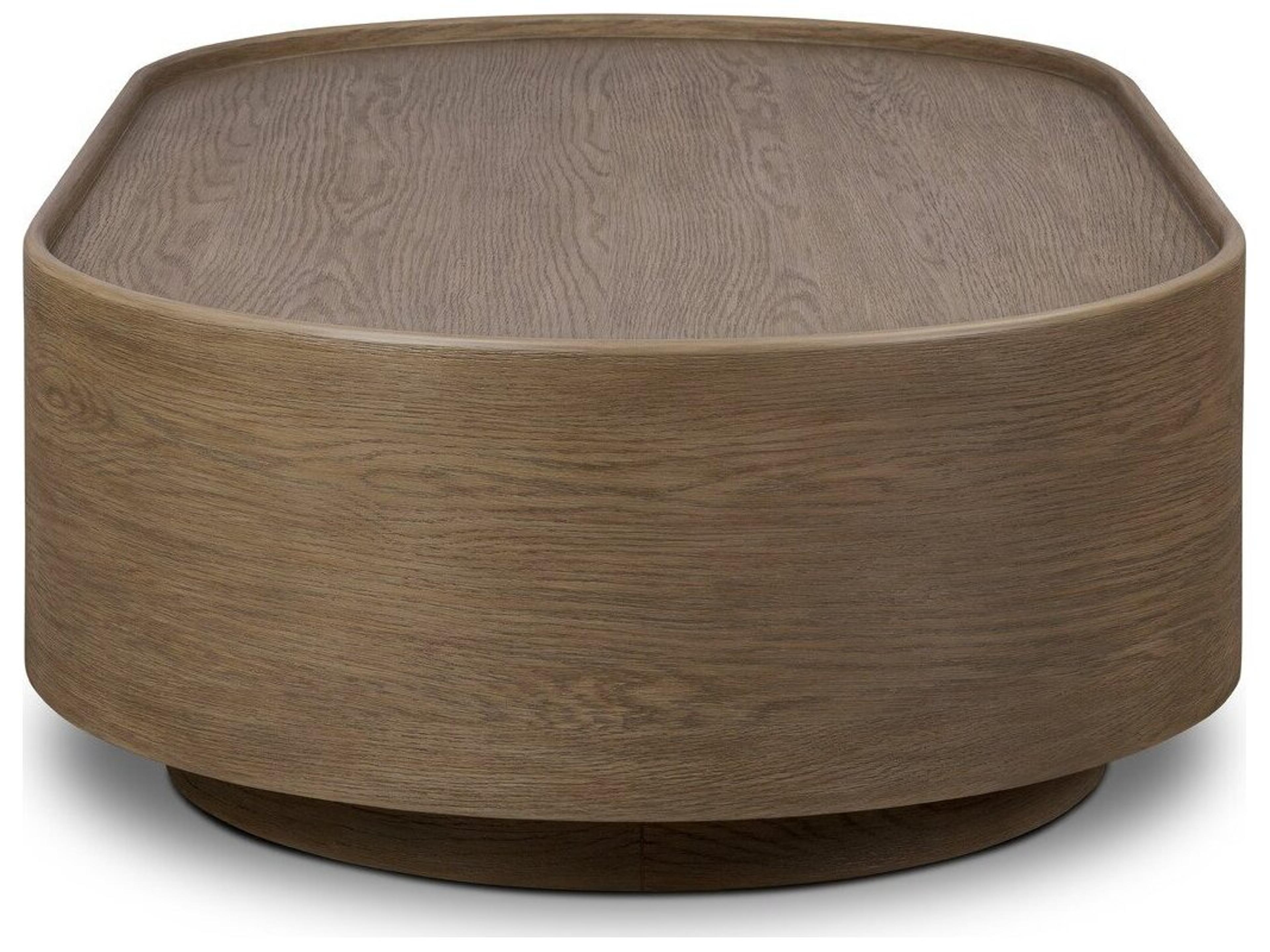 Four Hands Irondale Oval Wood Coffee Table