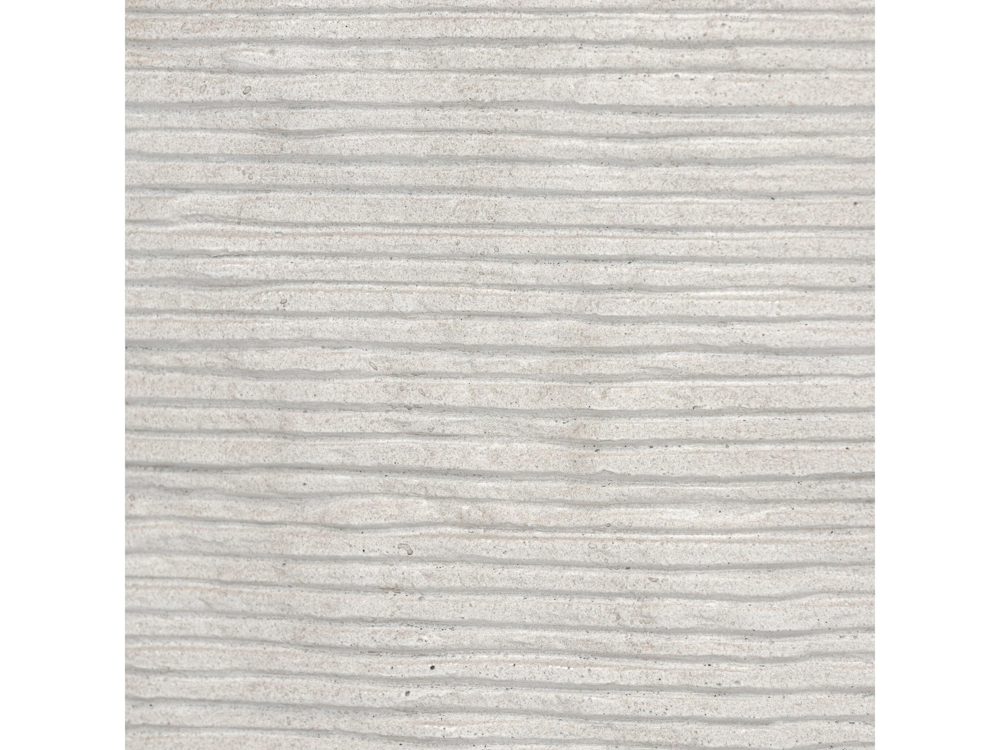 Four Hands Thayer Cirri Smooth Lunar Concrete End Table