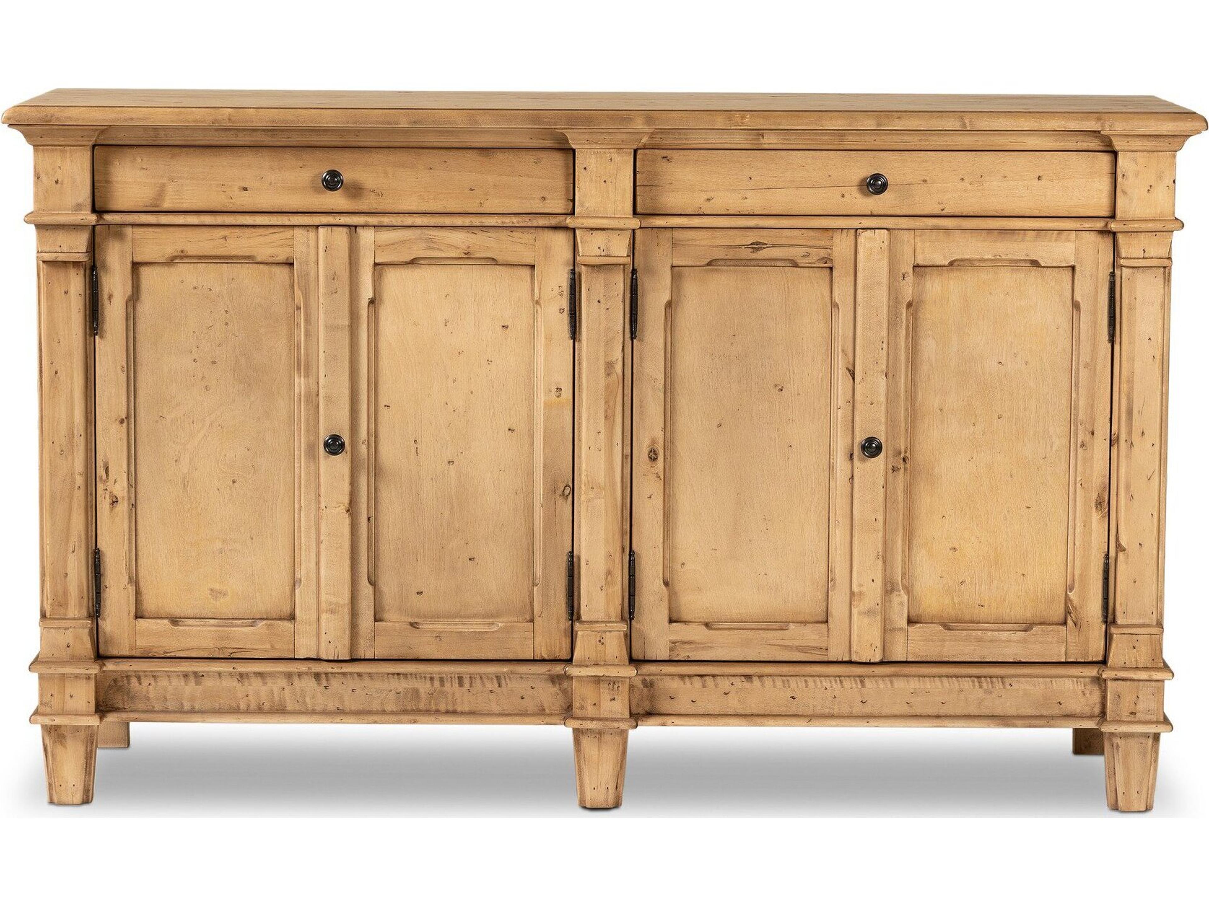 Four Hands Cordella 66" Pine Wood Sideboard