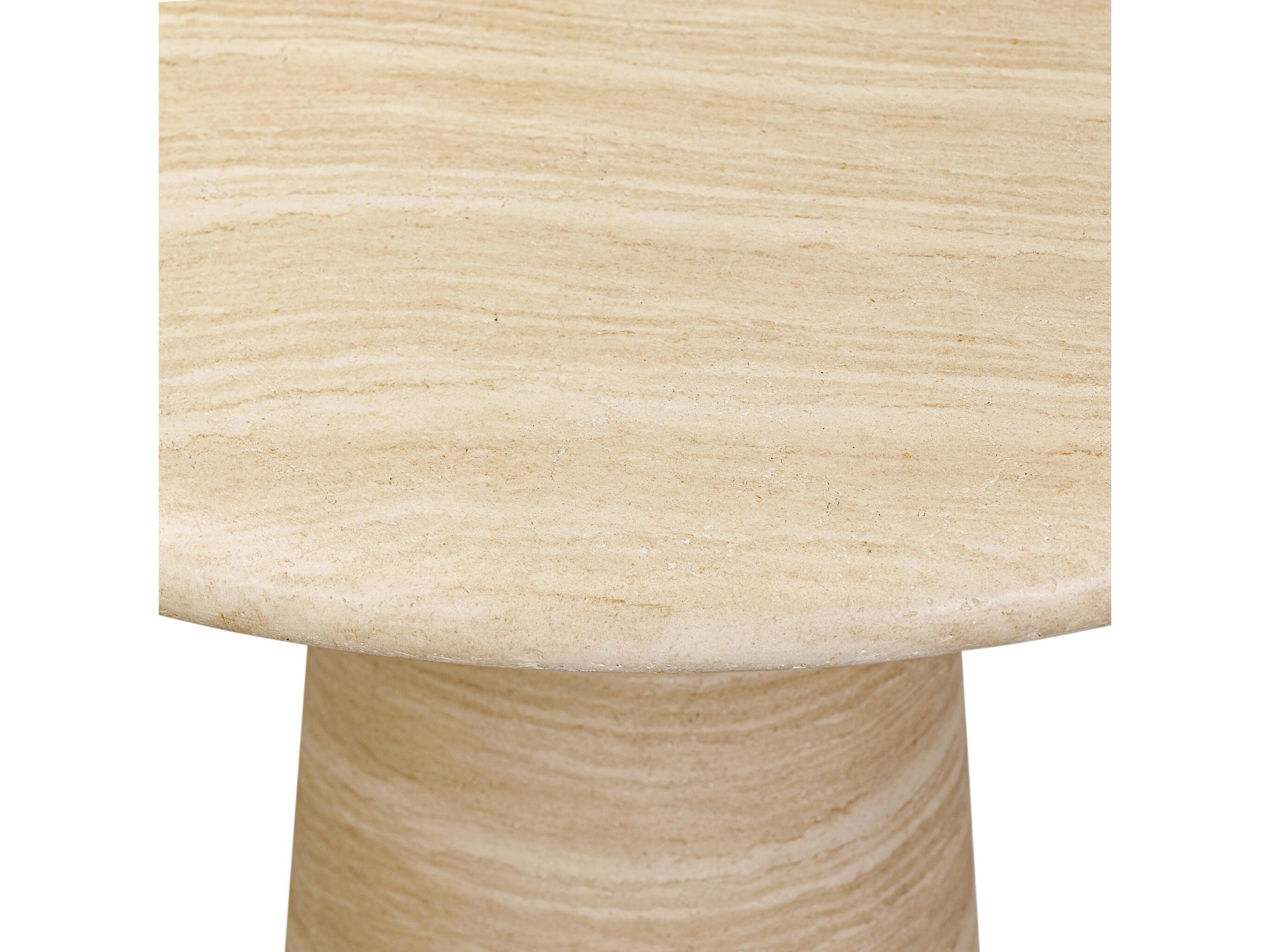 Four Hands Chandler Janice Bistro Table-36" - Sand Striae