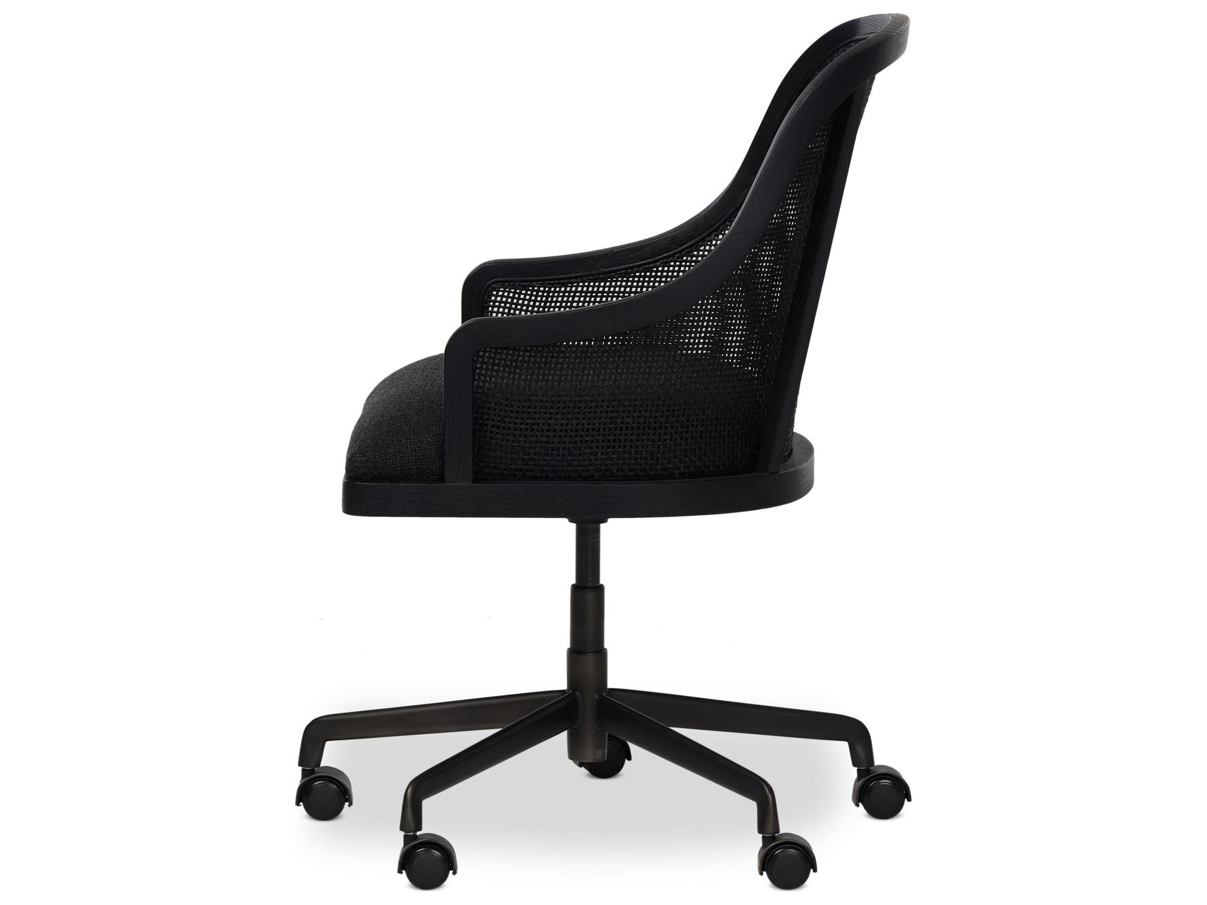 Four Hands Bolton Upholstered Adjustable Swivel Executive Desk Chair