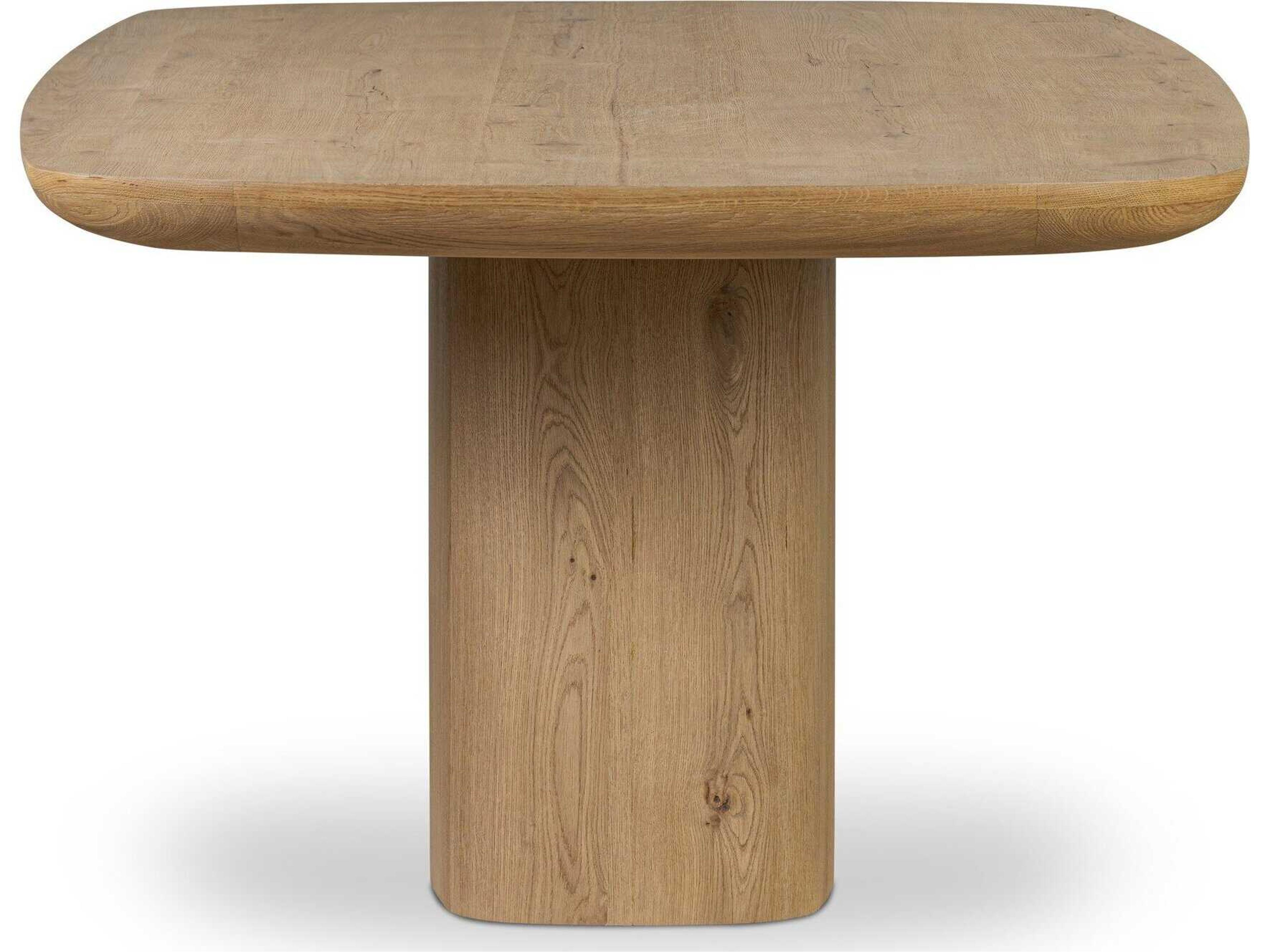 Four Hands Patten Barto Dining Table - Aged Smoked Oak Veneer