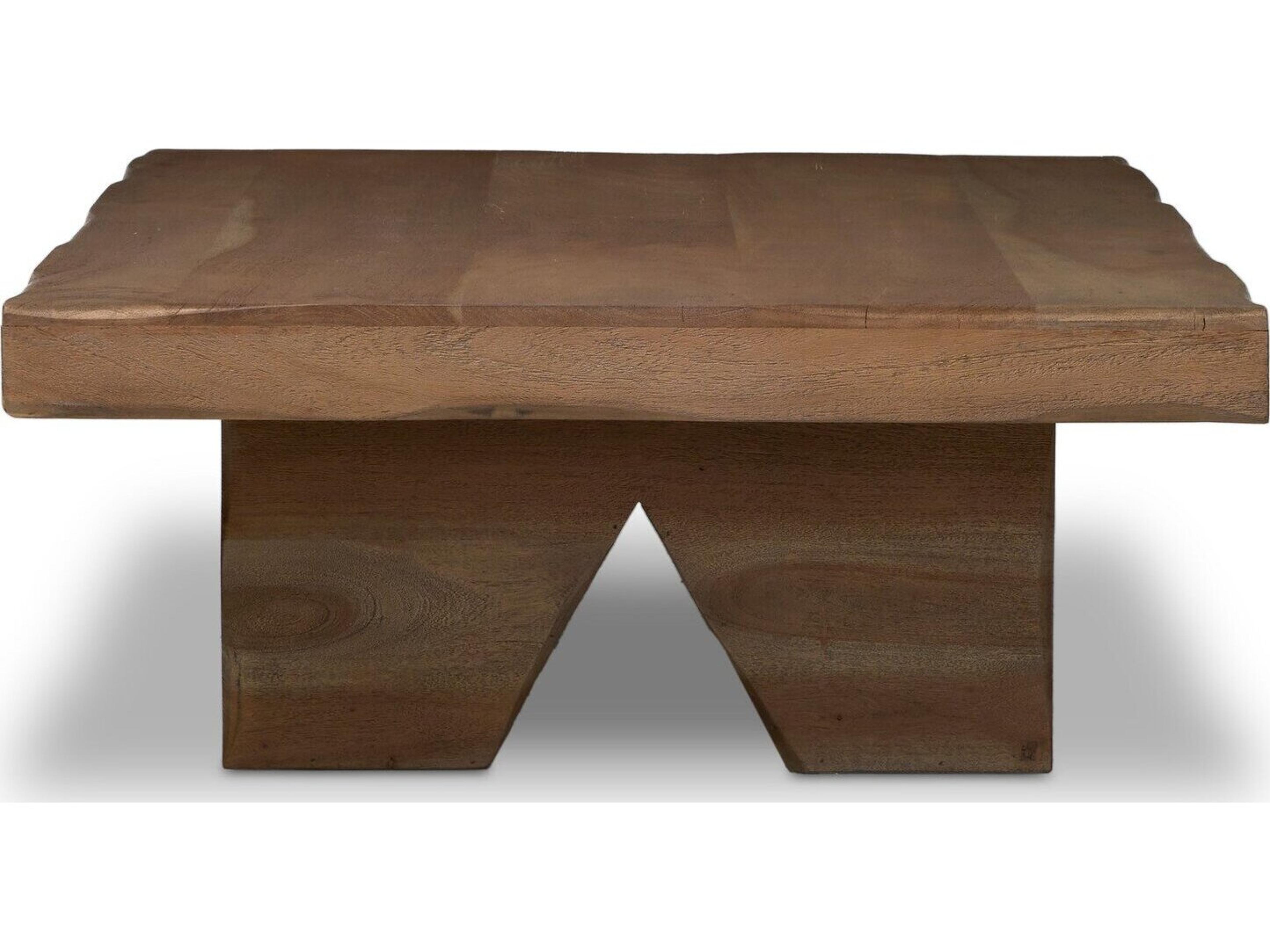 Four Hands Maya Rectangular Wood Coffee Table
