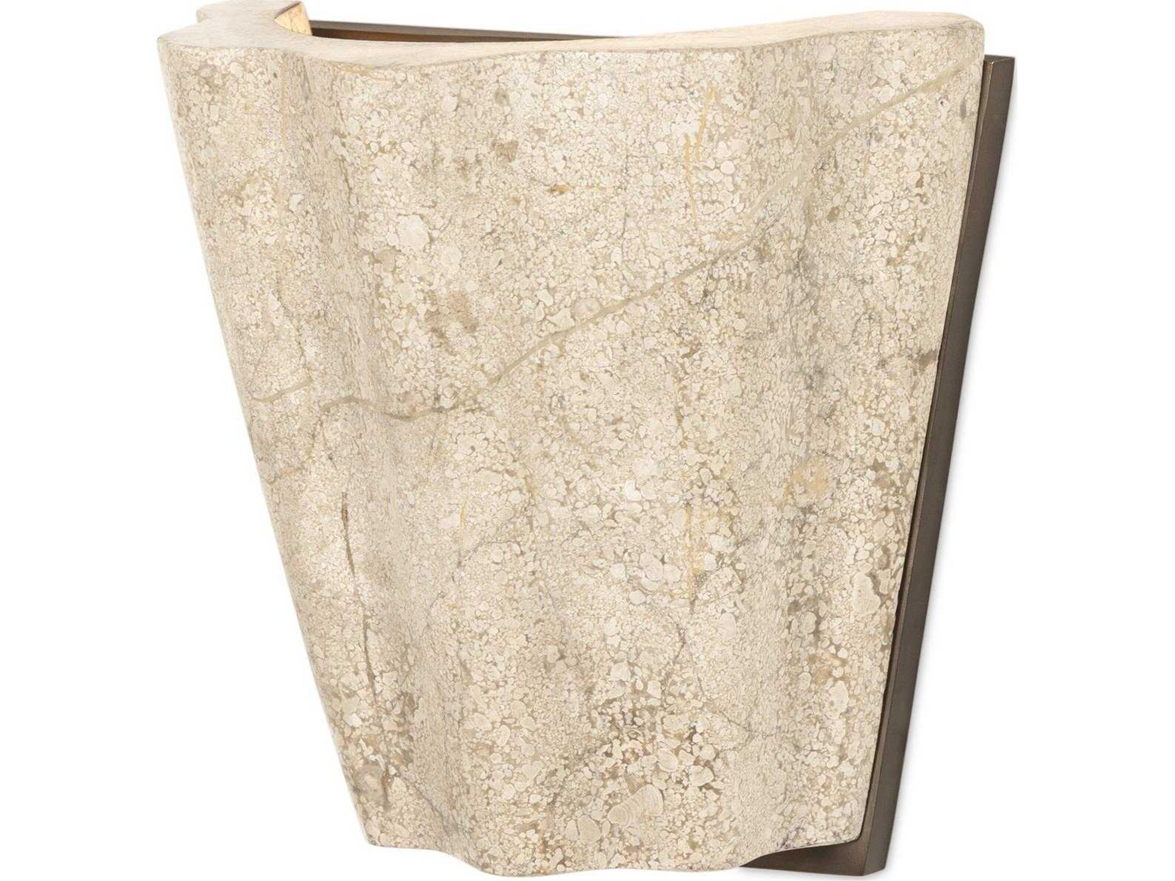 Camden Astra Sconce - Cream Italian Marble