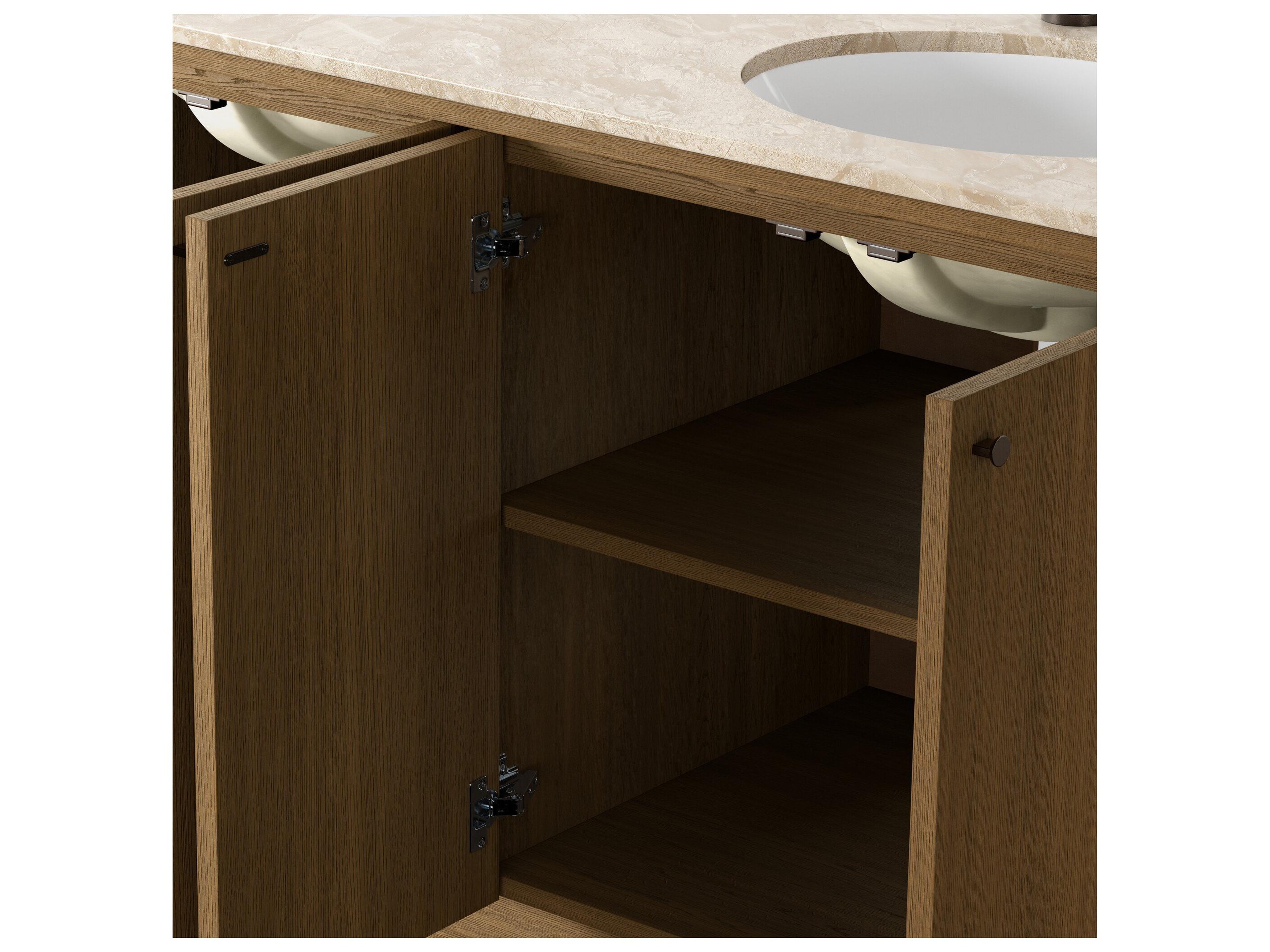 Four Hands Filmore Washed Natural Veneer Vanity