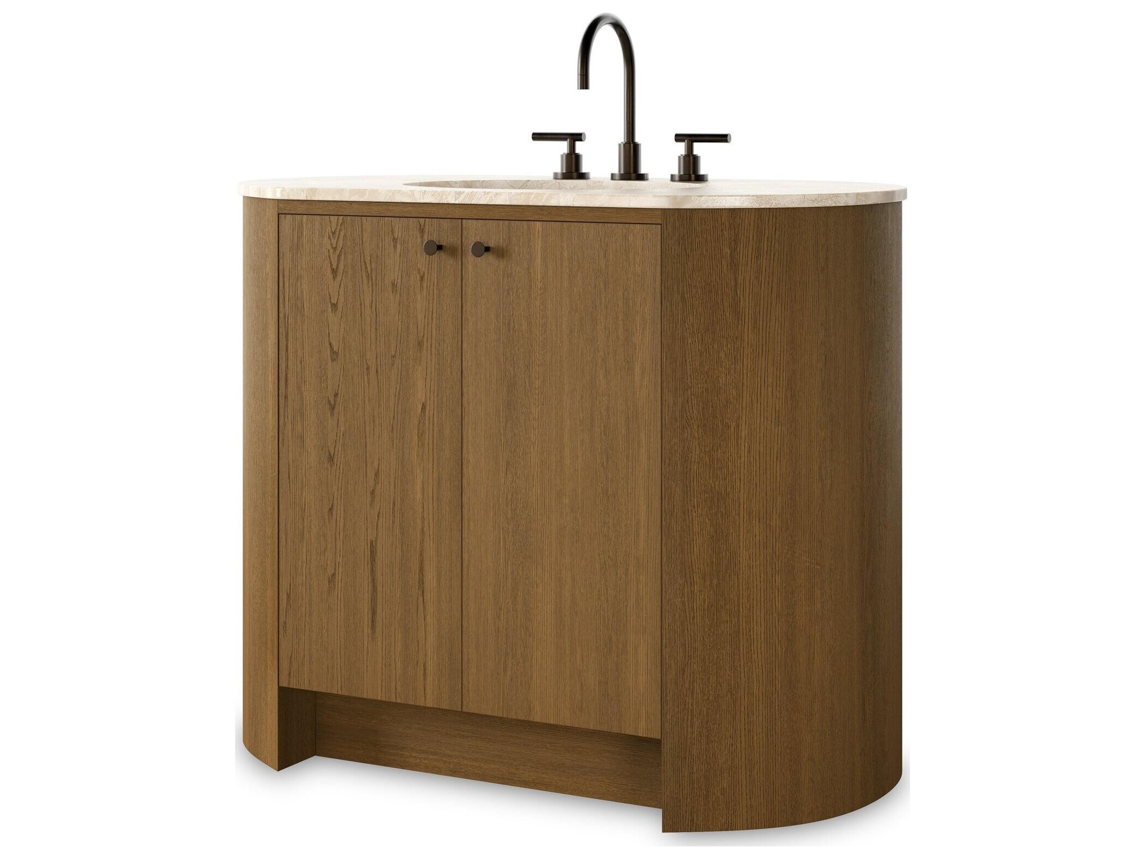 Filmore Washed Natural Veneer Vanity