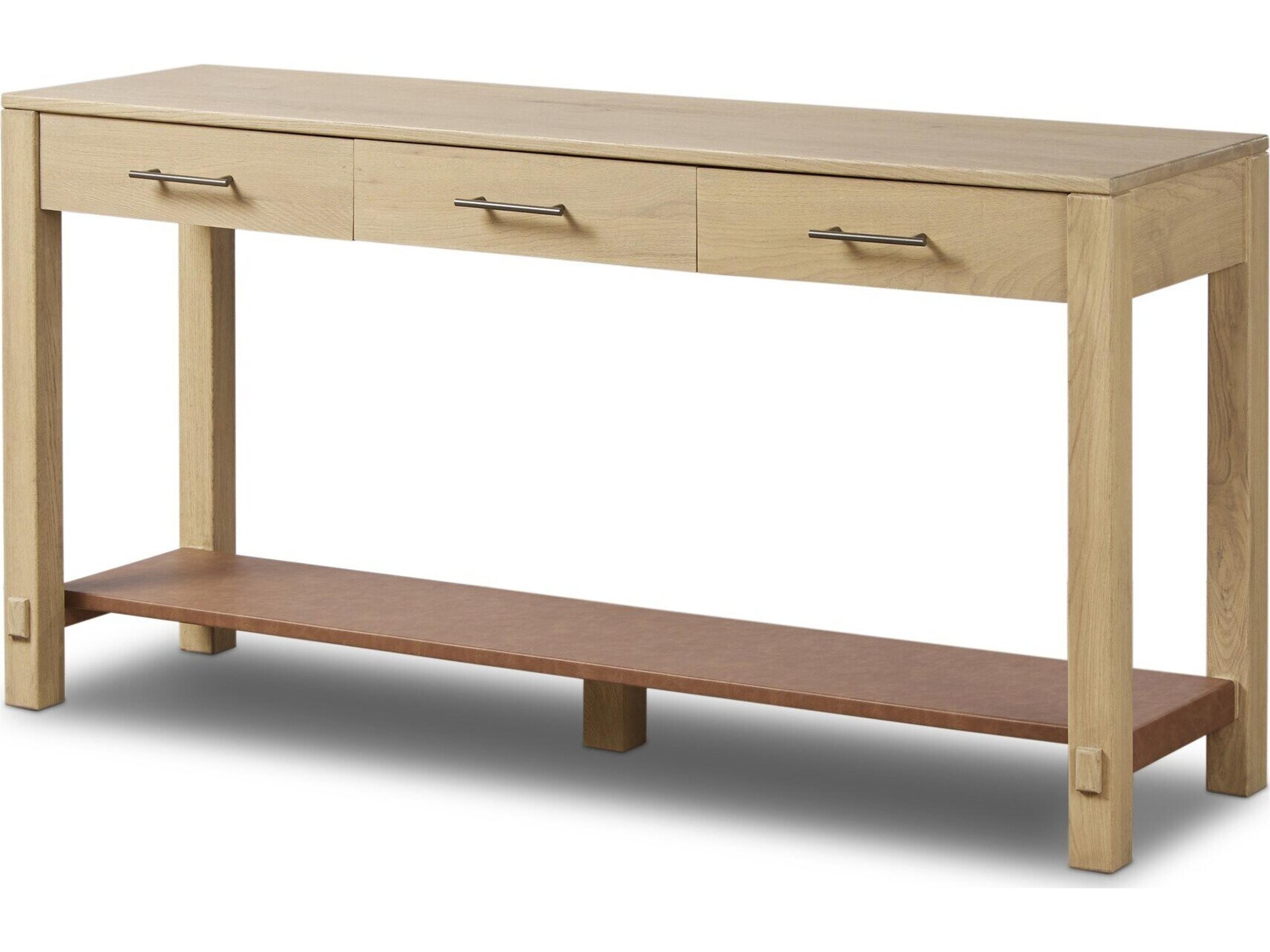 Fulton Rectangular Wood Console Table